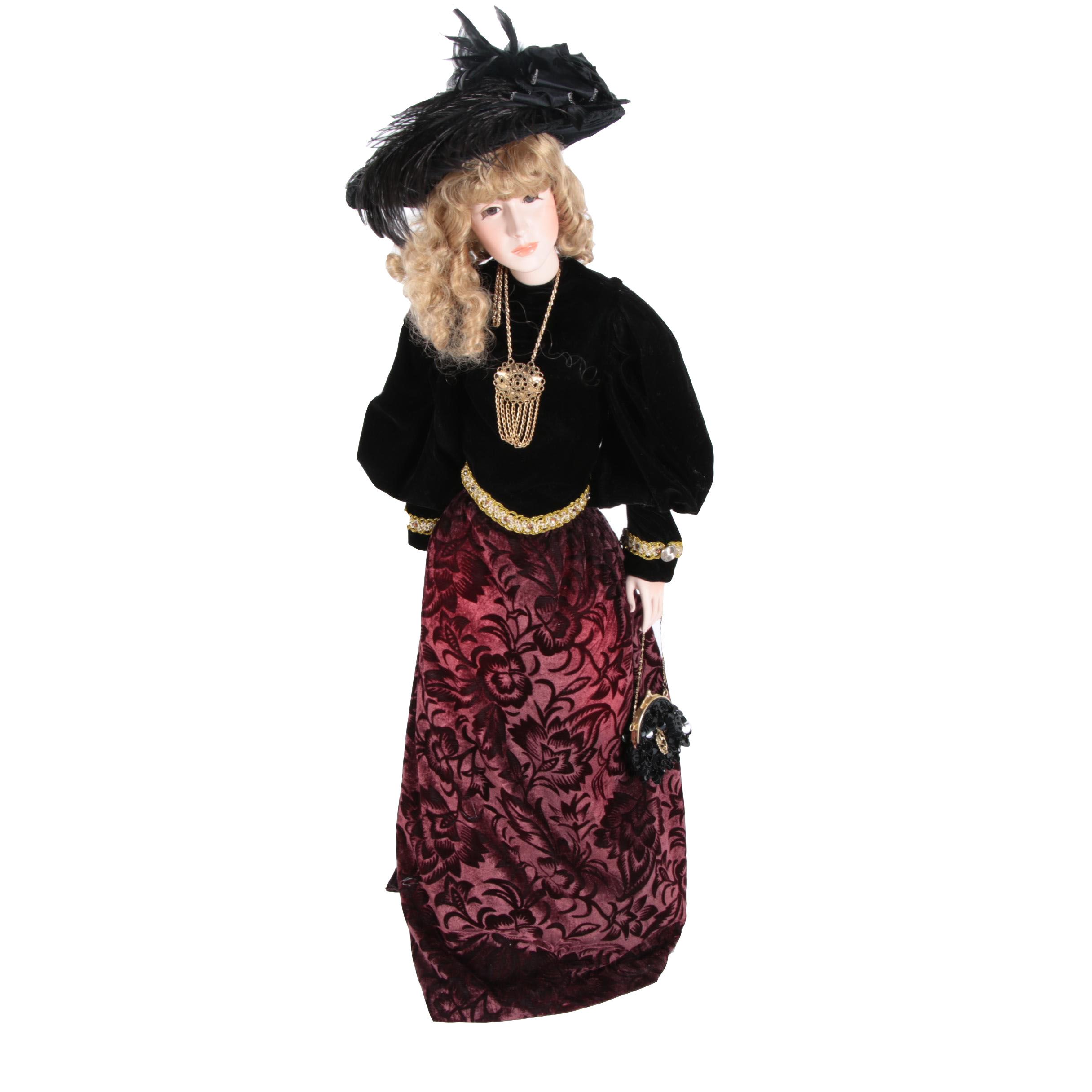 Vintage Gwen Ross Porcelain Doll