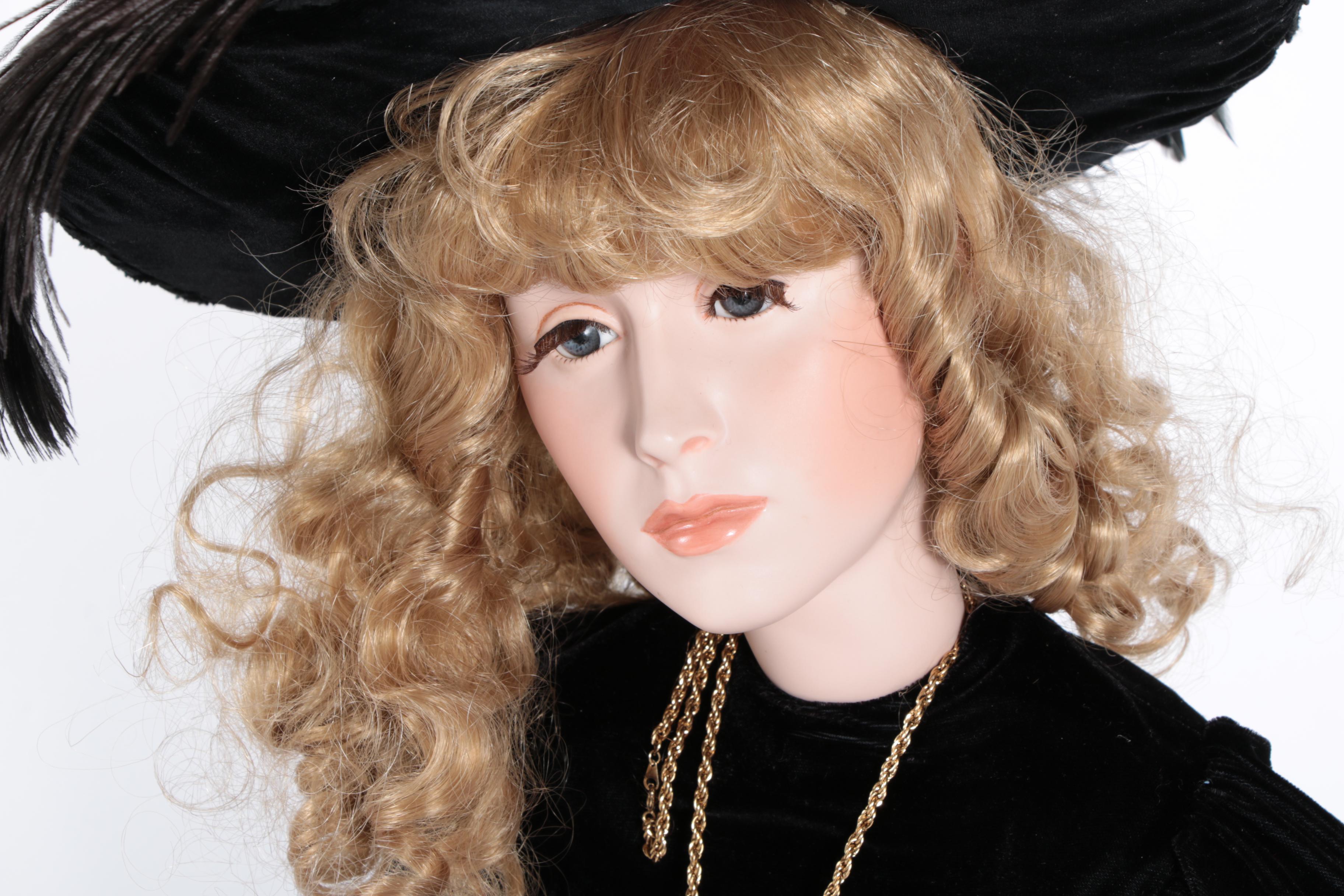 Vintage Gwen Ross Porcelain Doll