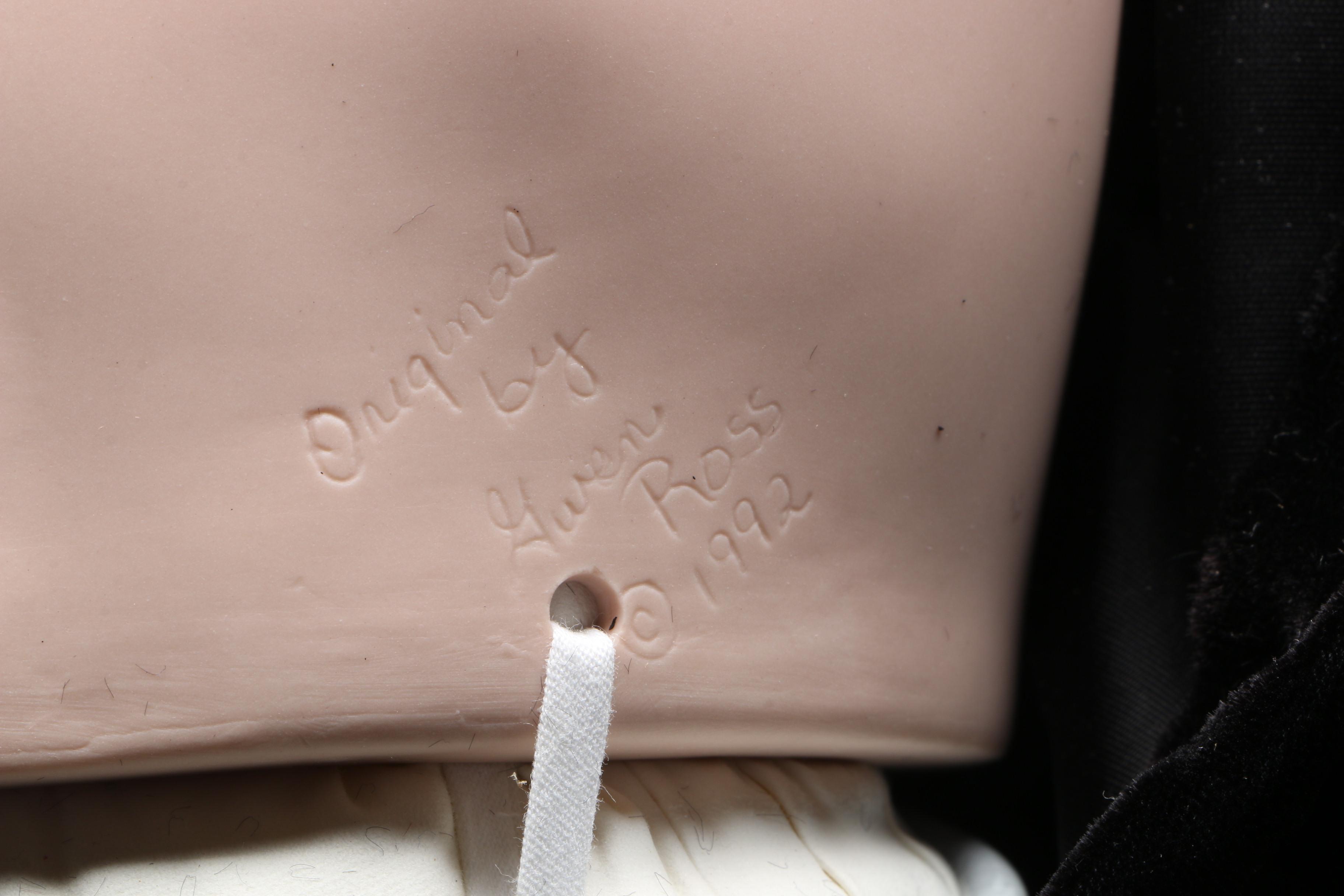 Vintage Gwen Ross Porcelain Doll