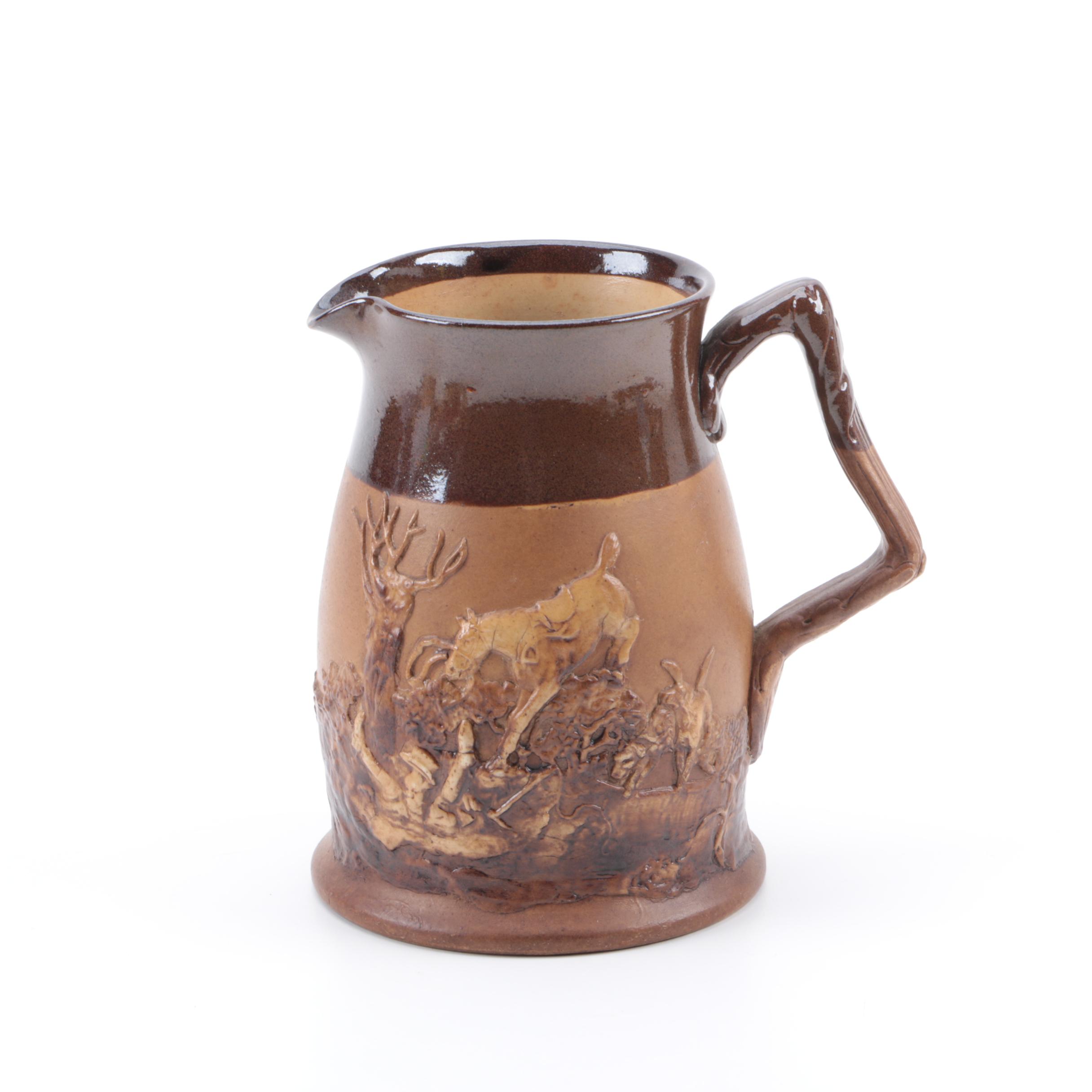 Vintage Royal Doulton Stoneware Pitcher