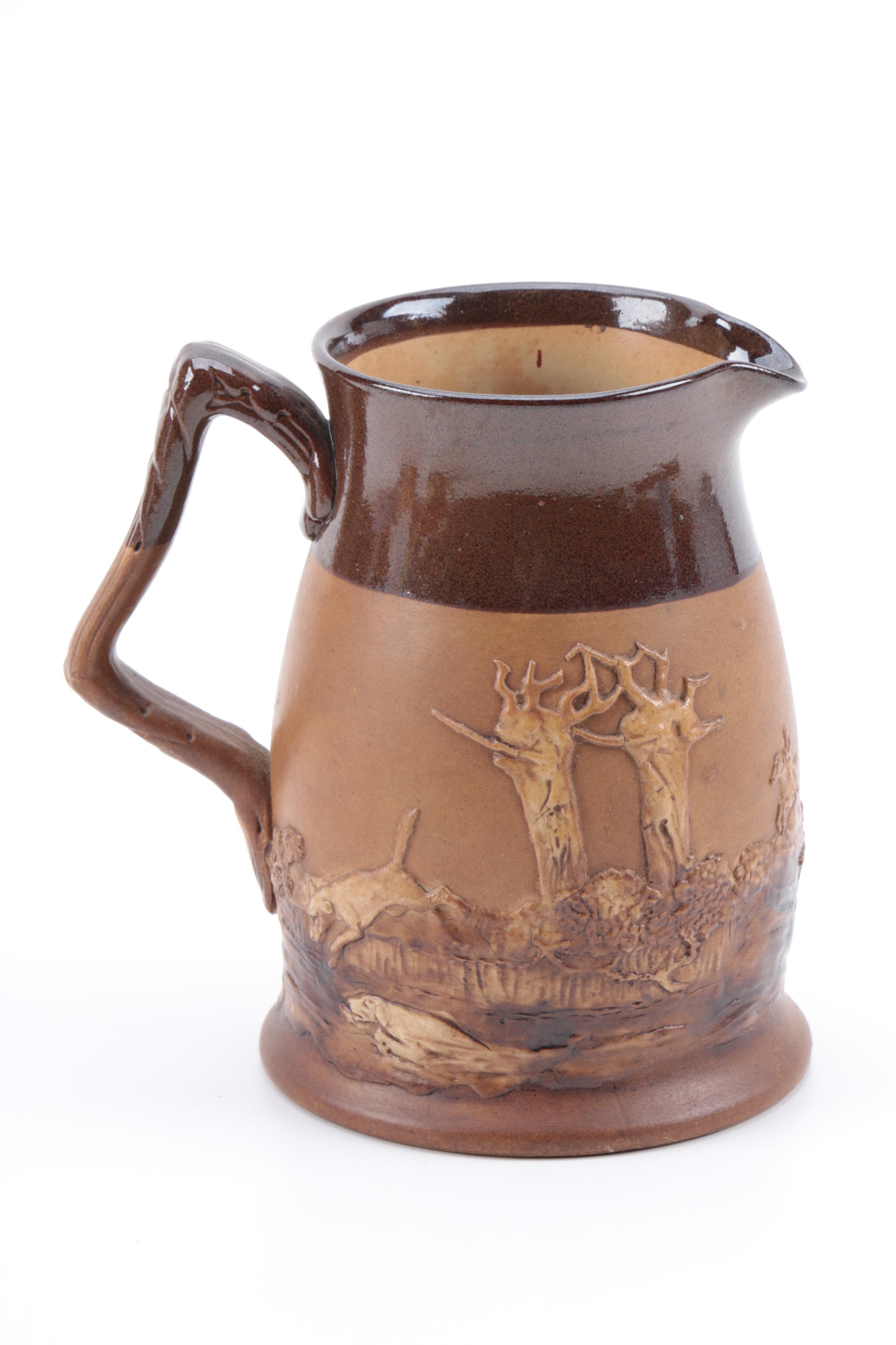 Vintage Royal Doulton Stoneware Pitcher