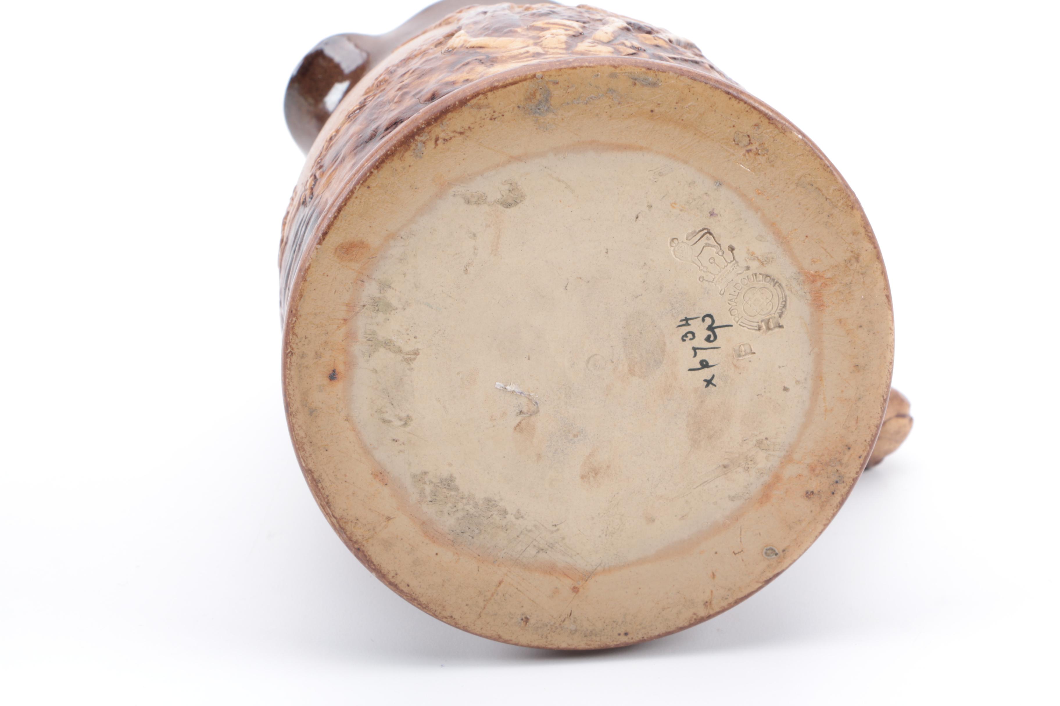 Vintage Royal Doulton Stoneware Pitcher