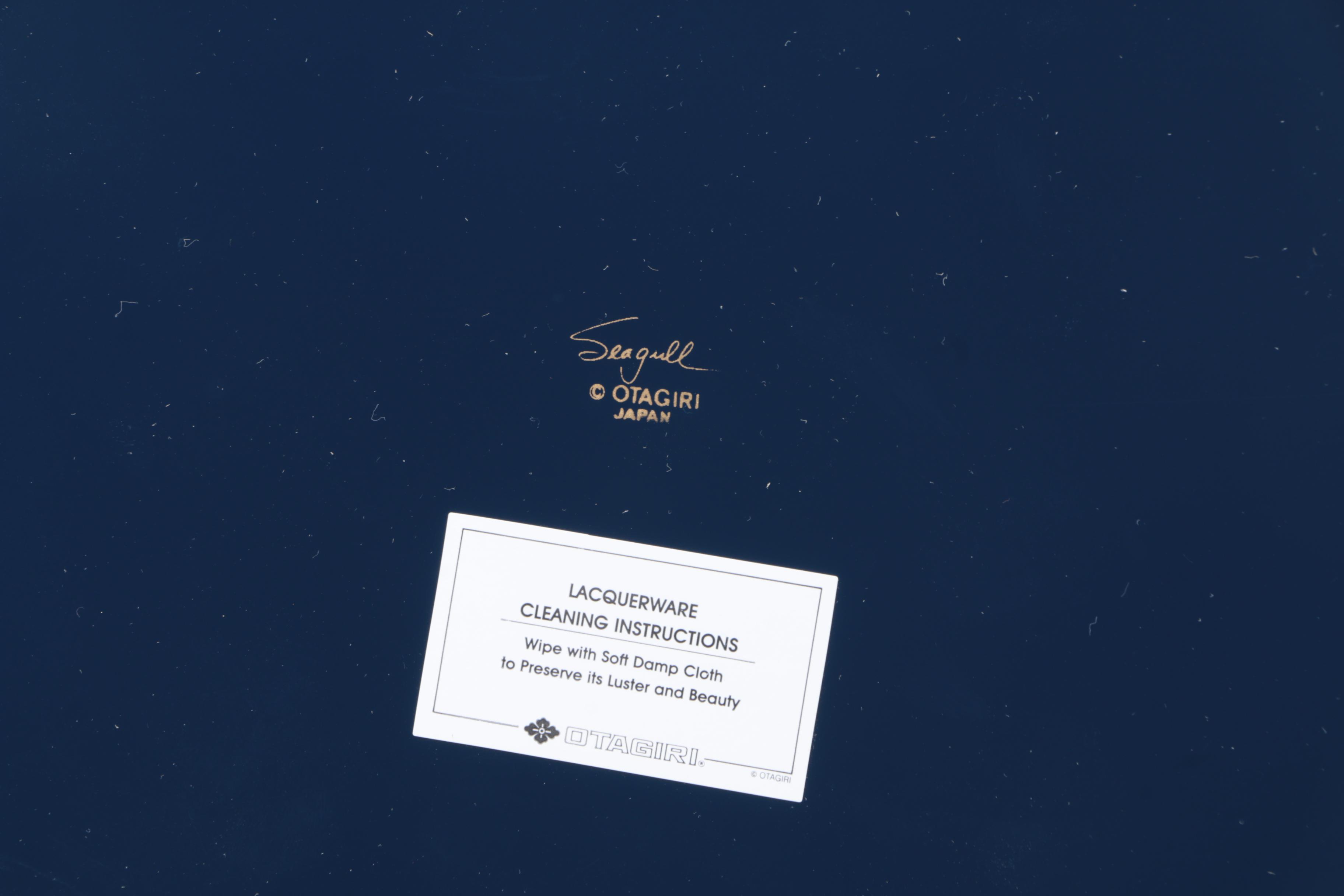 Japanese Otagiri "Seagull" Tray
