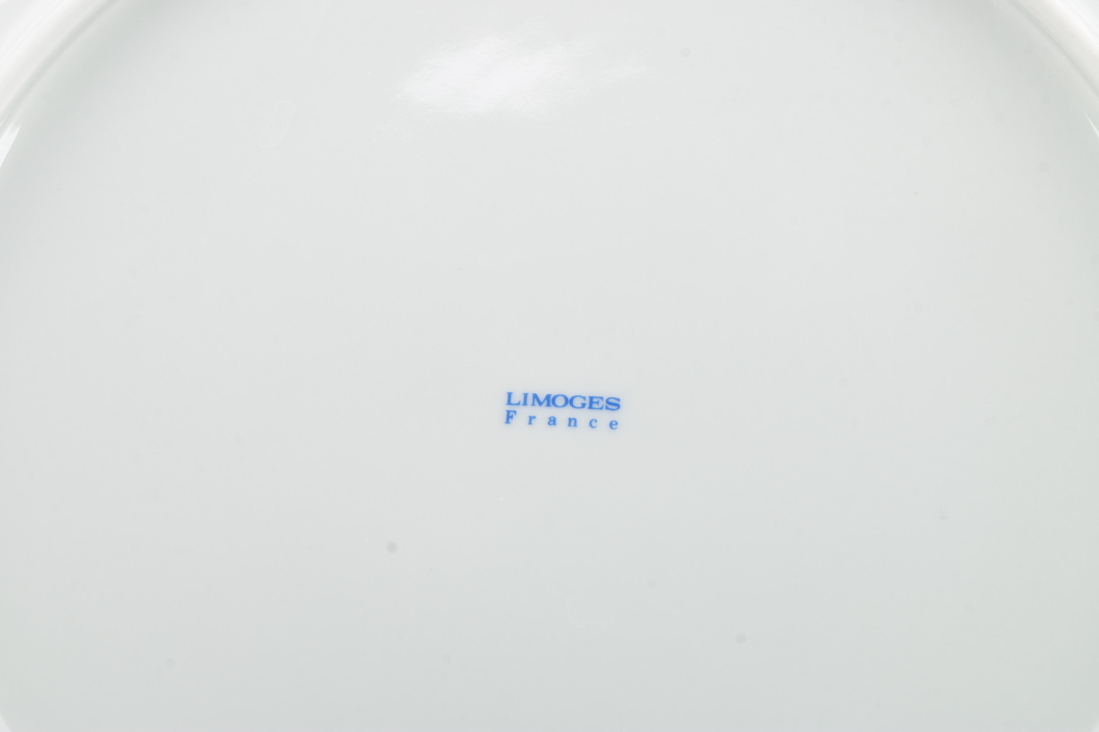 Minton "Japonica" and Other Porcelain Serveware Including Haviland