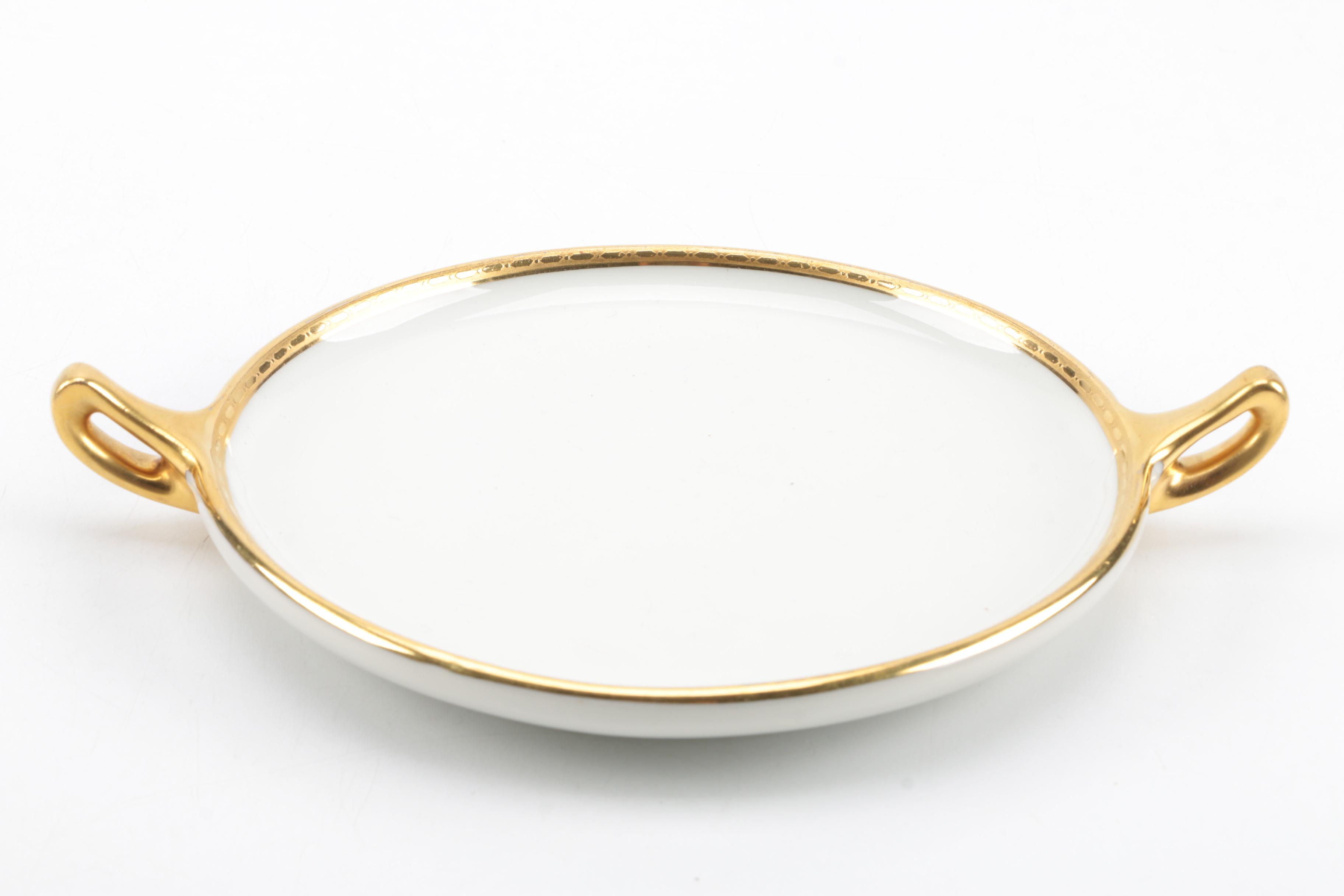 Minton "Japonica" and Other Porcelain Serveware Including Haviland