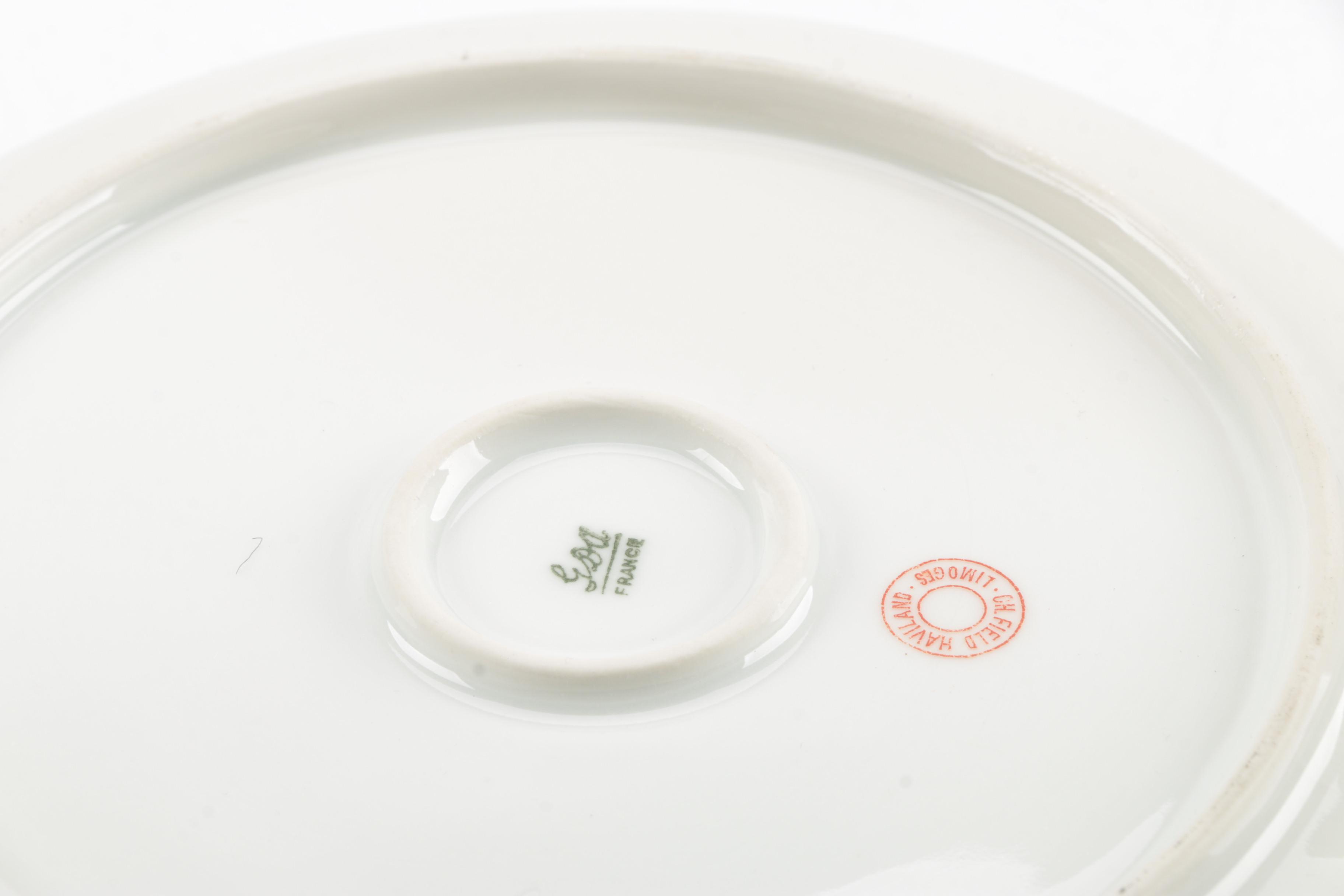 Minton "Japonica" and Other Porcelain Serveware Including Haviland