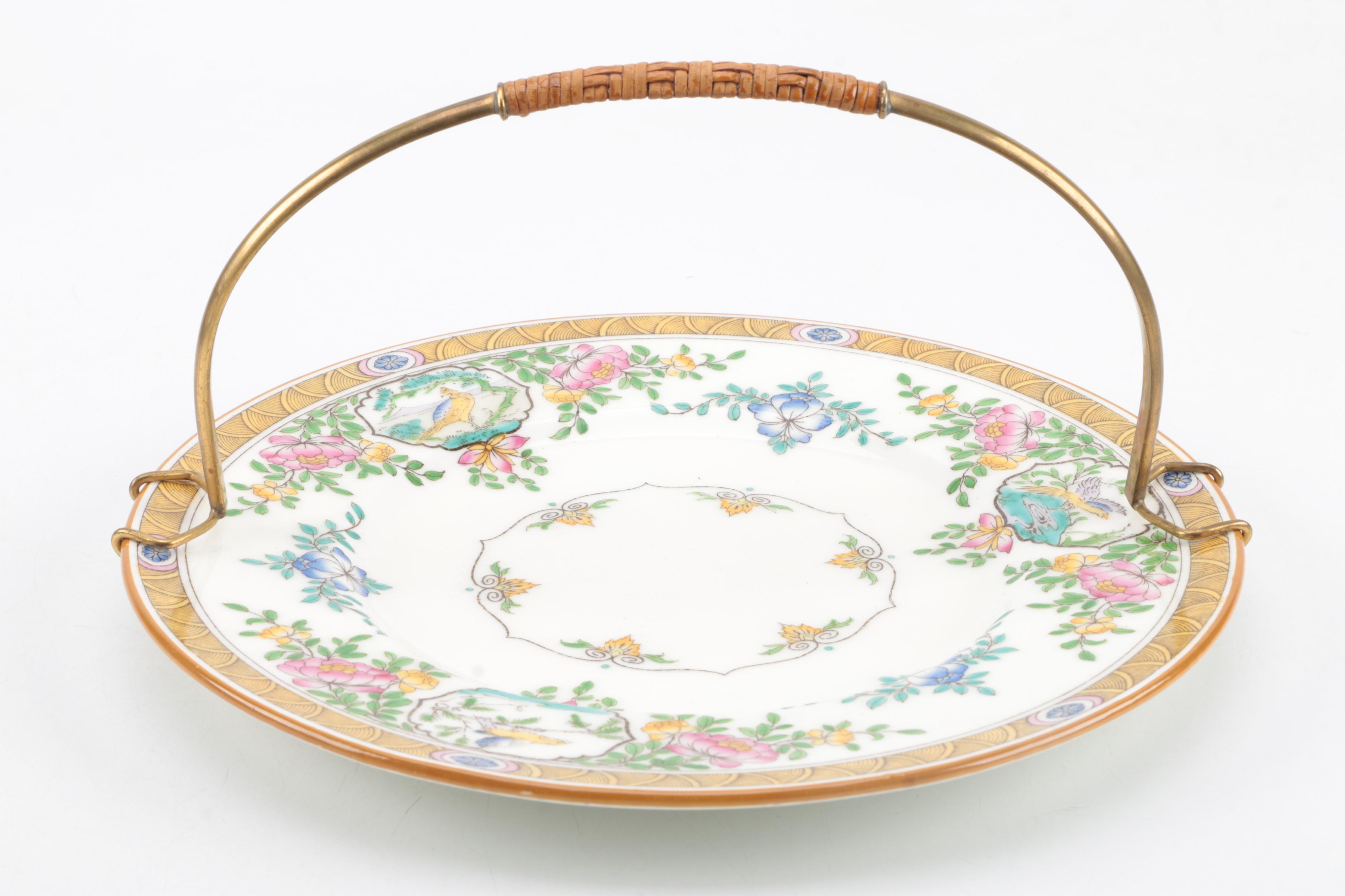 Minton "Japonica" and Other Porcelain Serveware Including Haviland