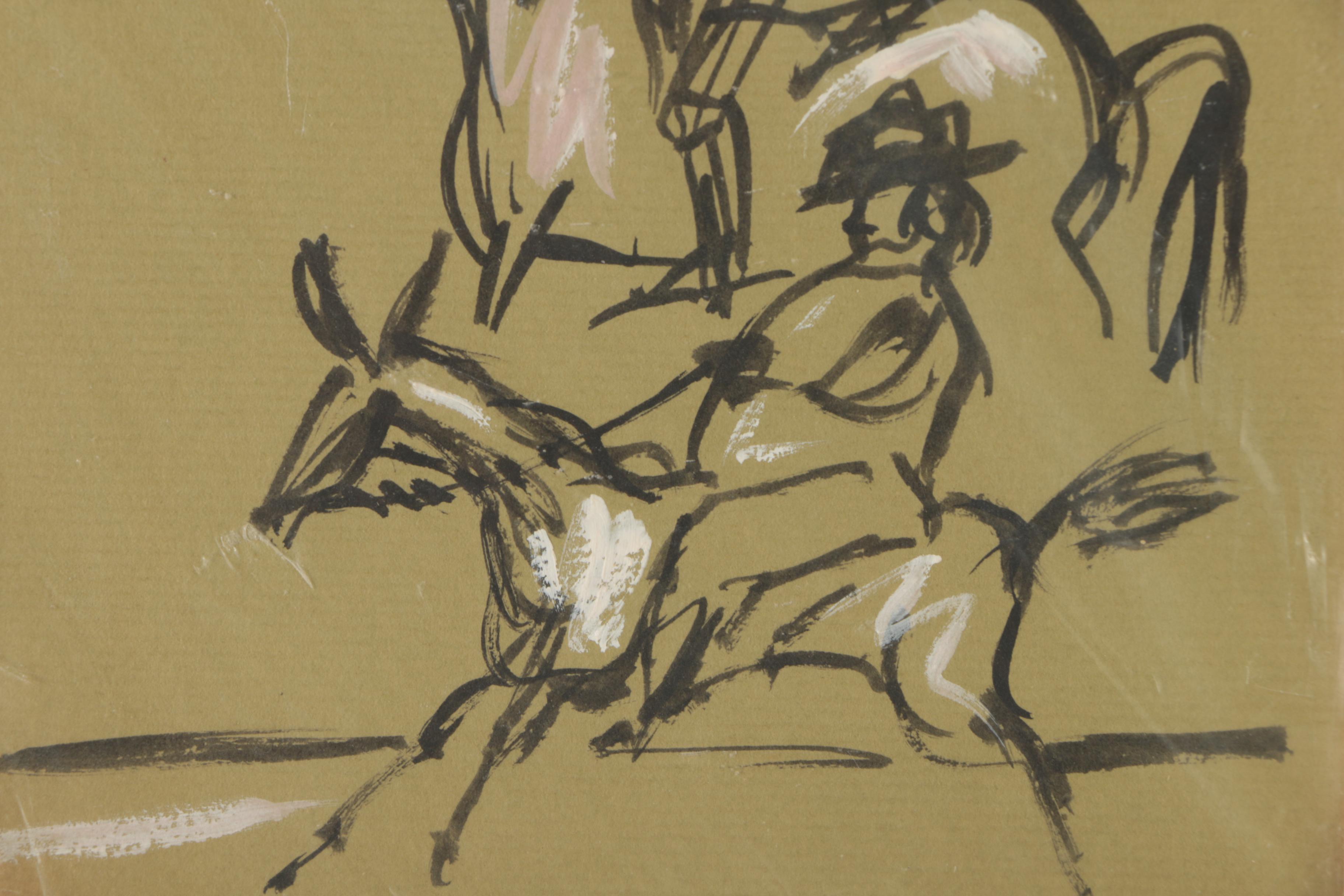 Henry C. Meyer Drawings and Gouache Paintings on Paper