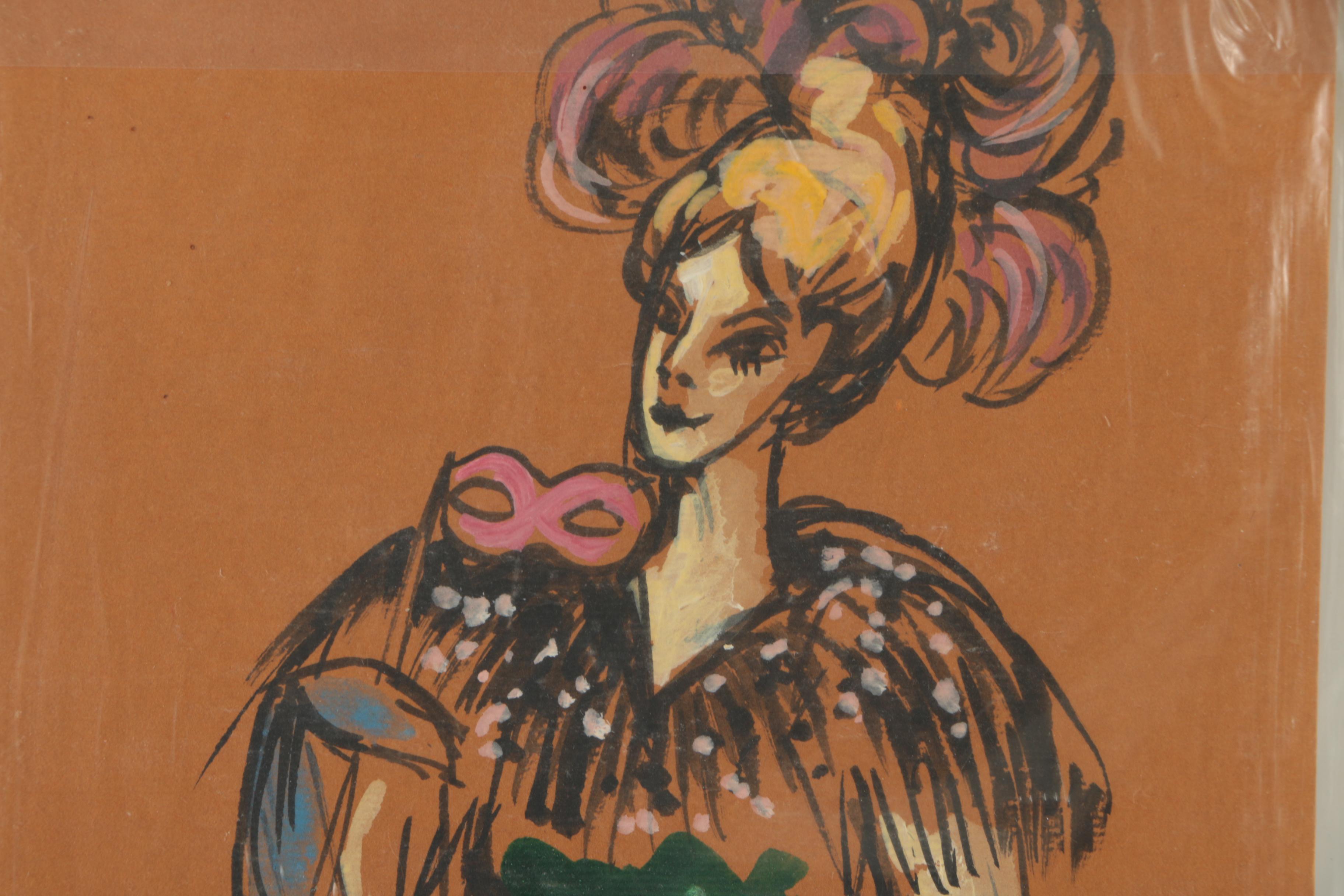 Henry C. Meyer Drawings and Gouache Paintings on Paper