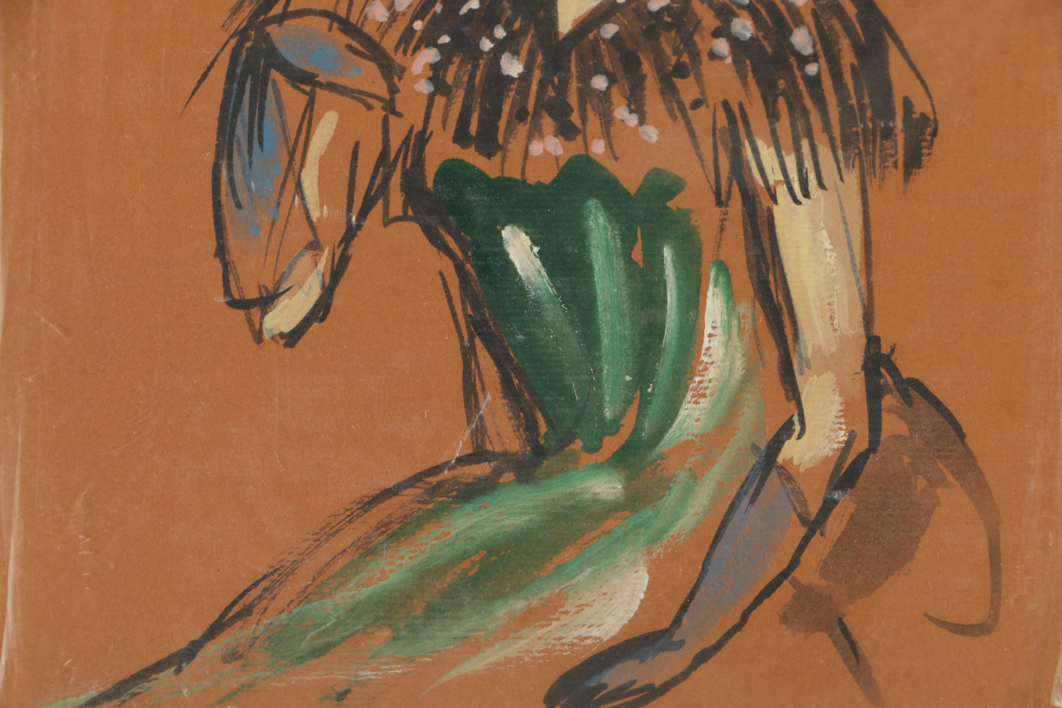 Henry C. Meyer Drawings and Gouache Paintings on Paper