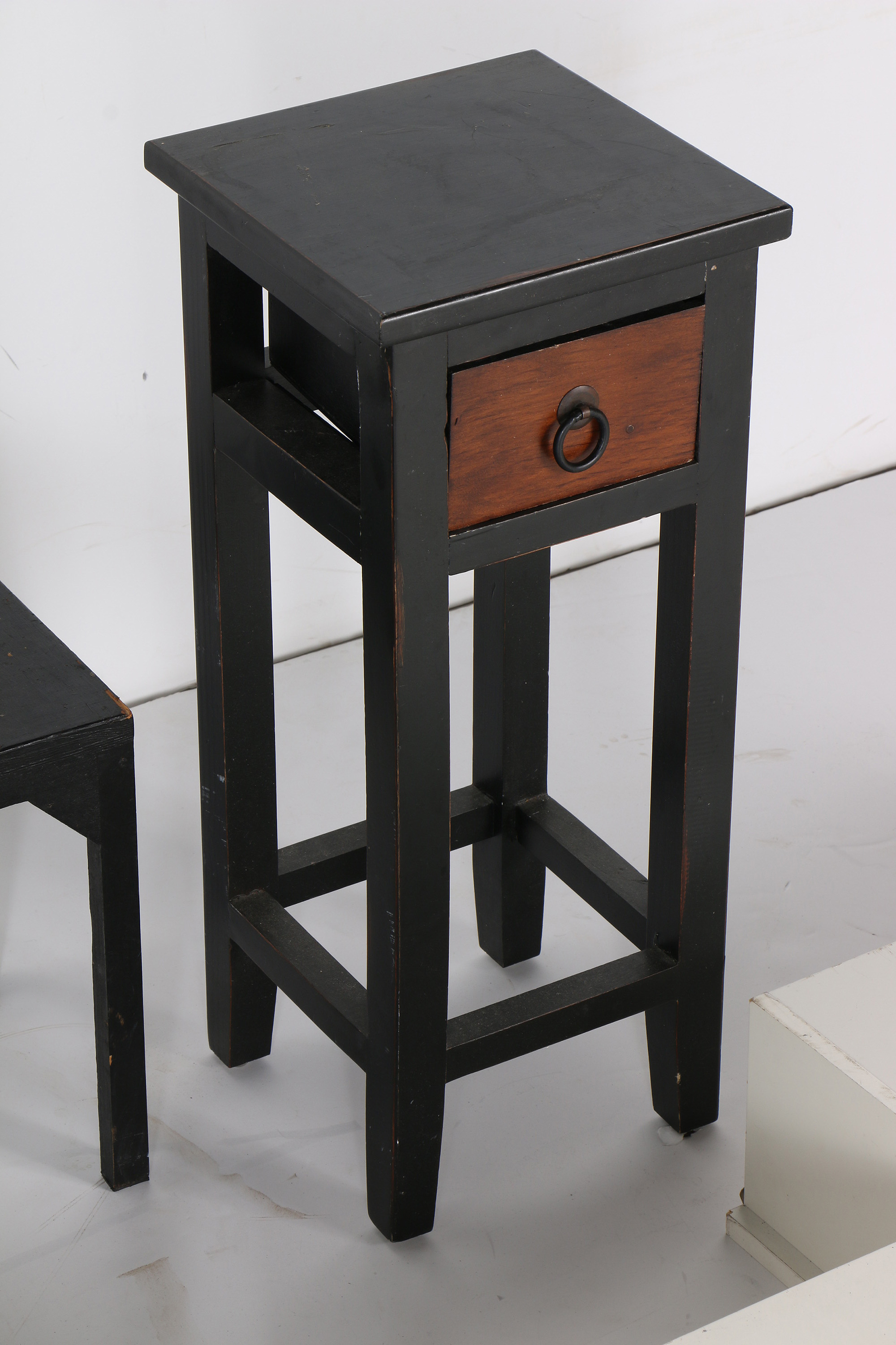 Miniature Furniture Including Mahogany Bed Frame