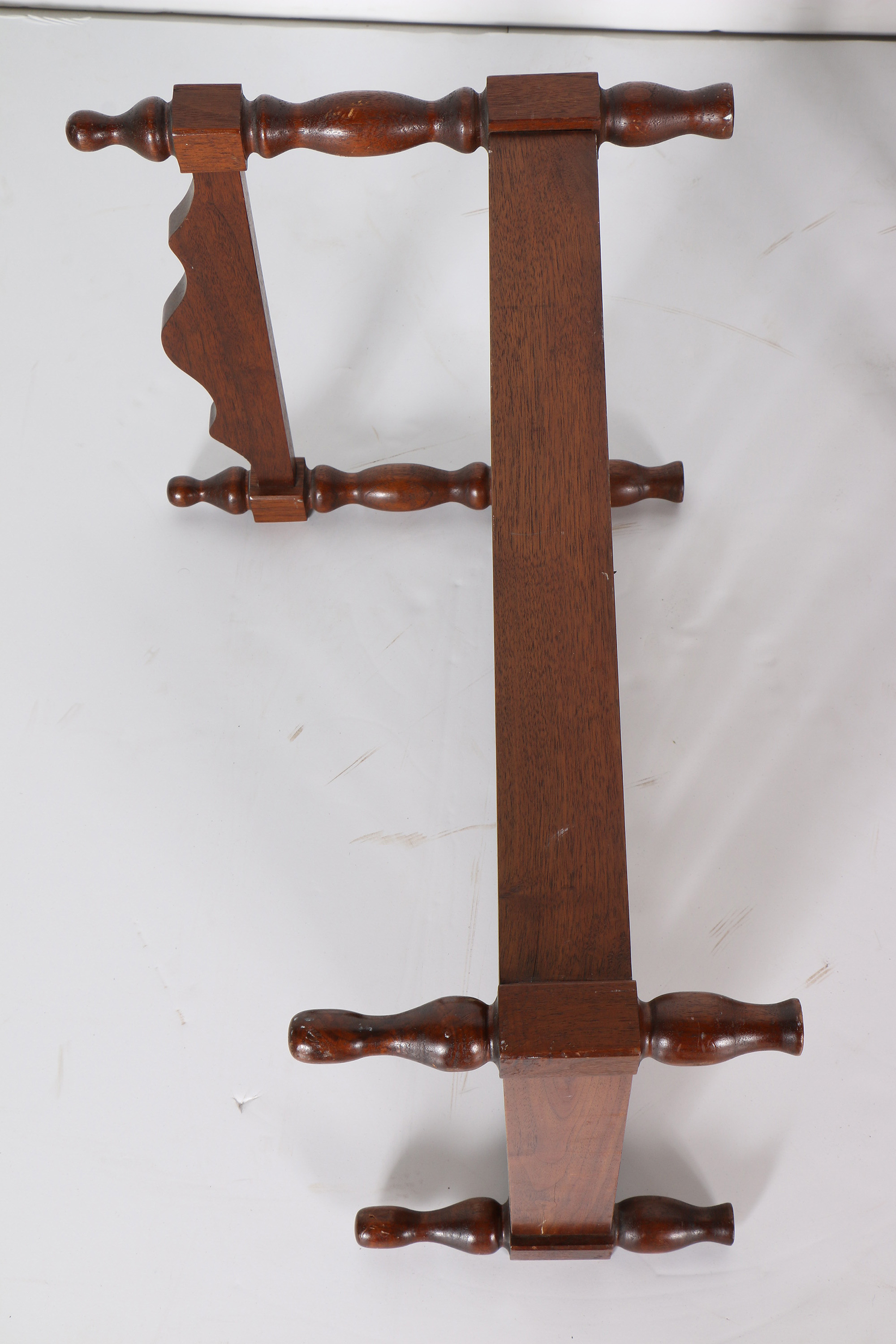 Miniature Furniture Including Mahogany Bed Frame