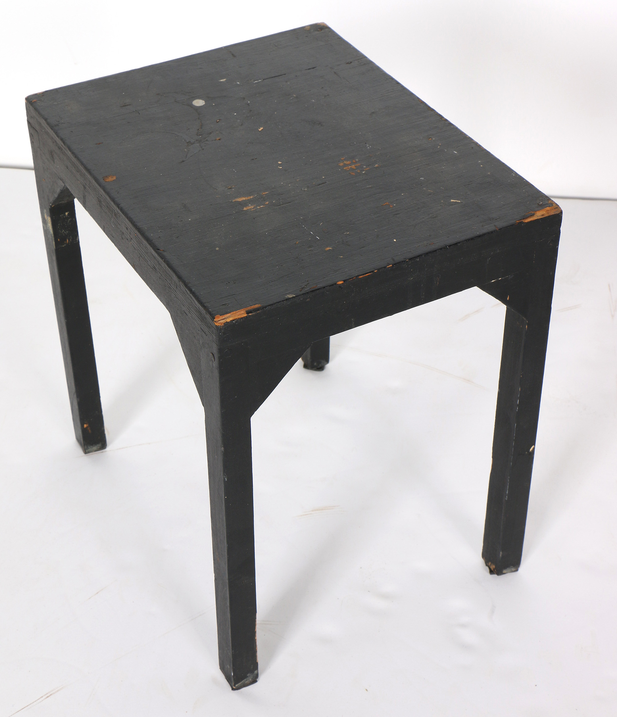 Miniature Furniture Including Mahogany Bed Frame