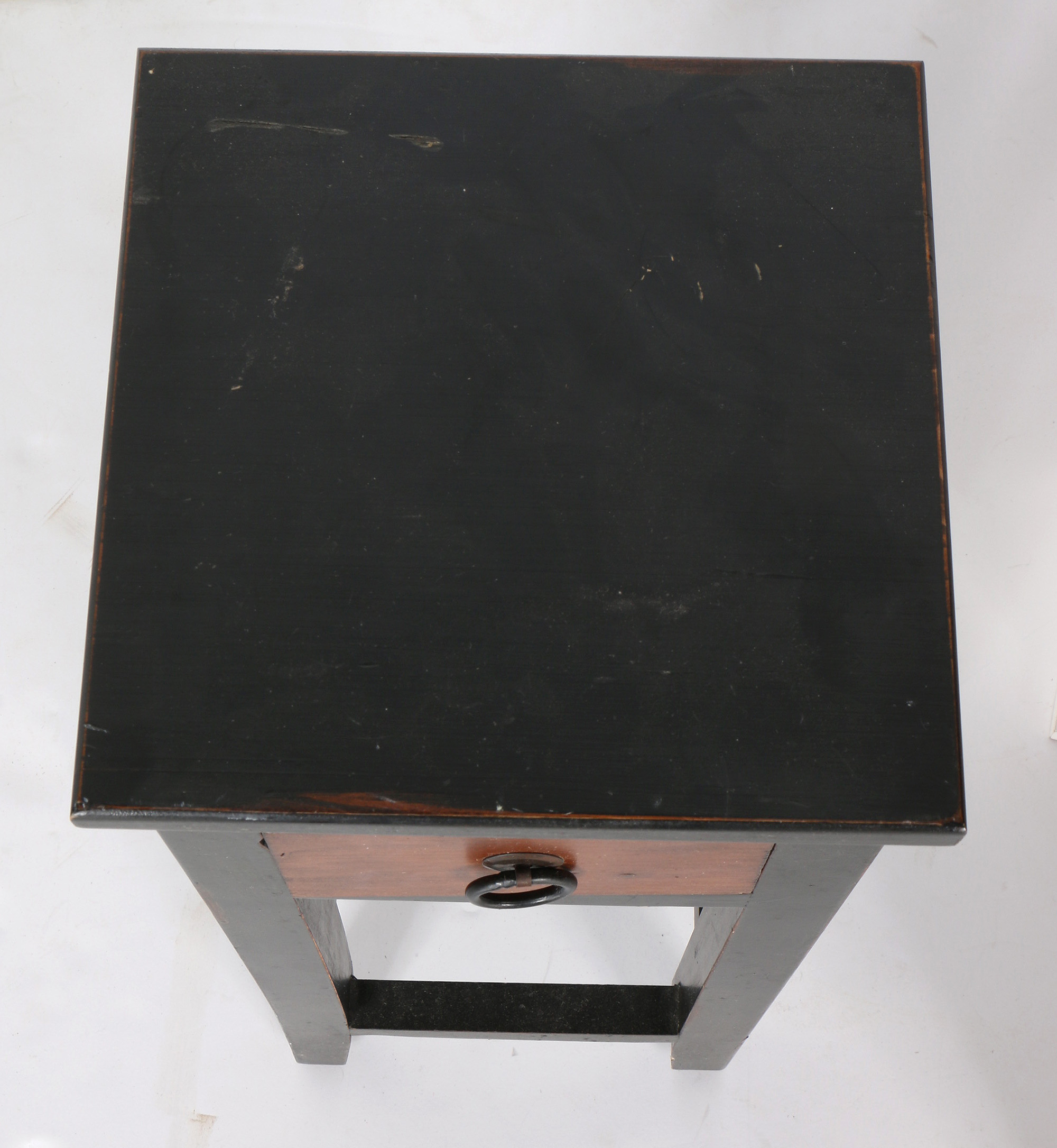 Miniature Furniture Including Mahogany Bed Frame