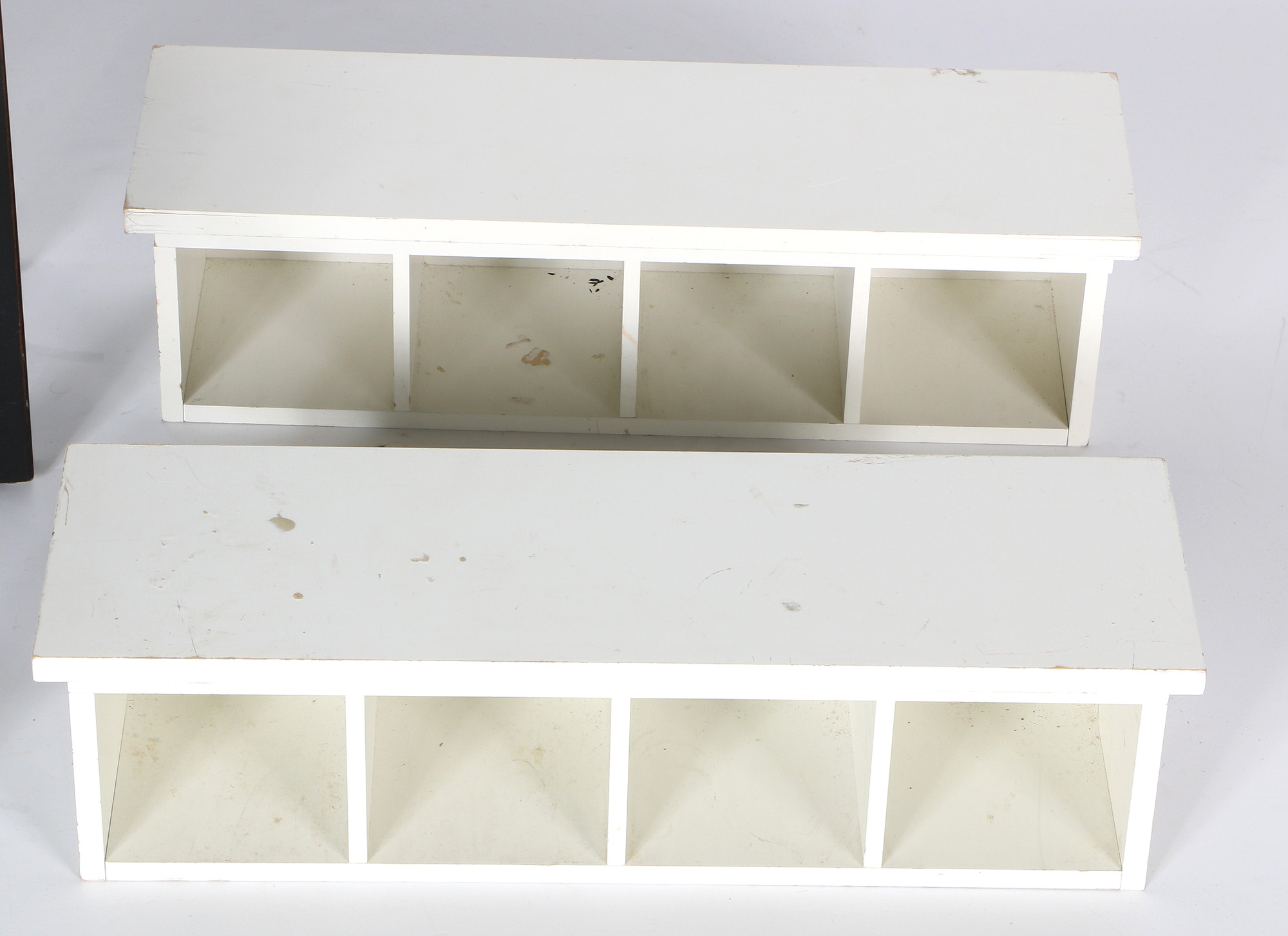 Miniature Furniture Including Mahogany Bed Frame