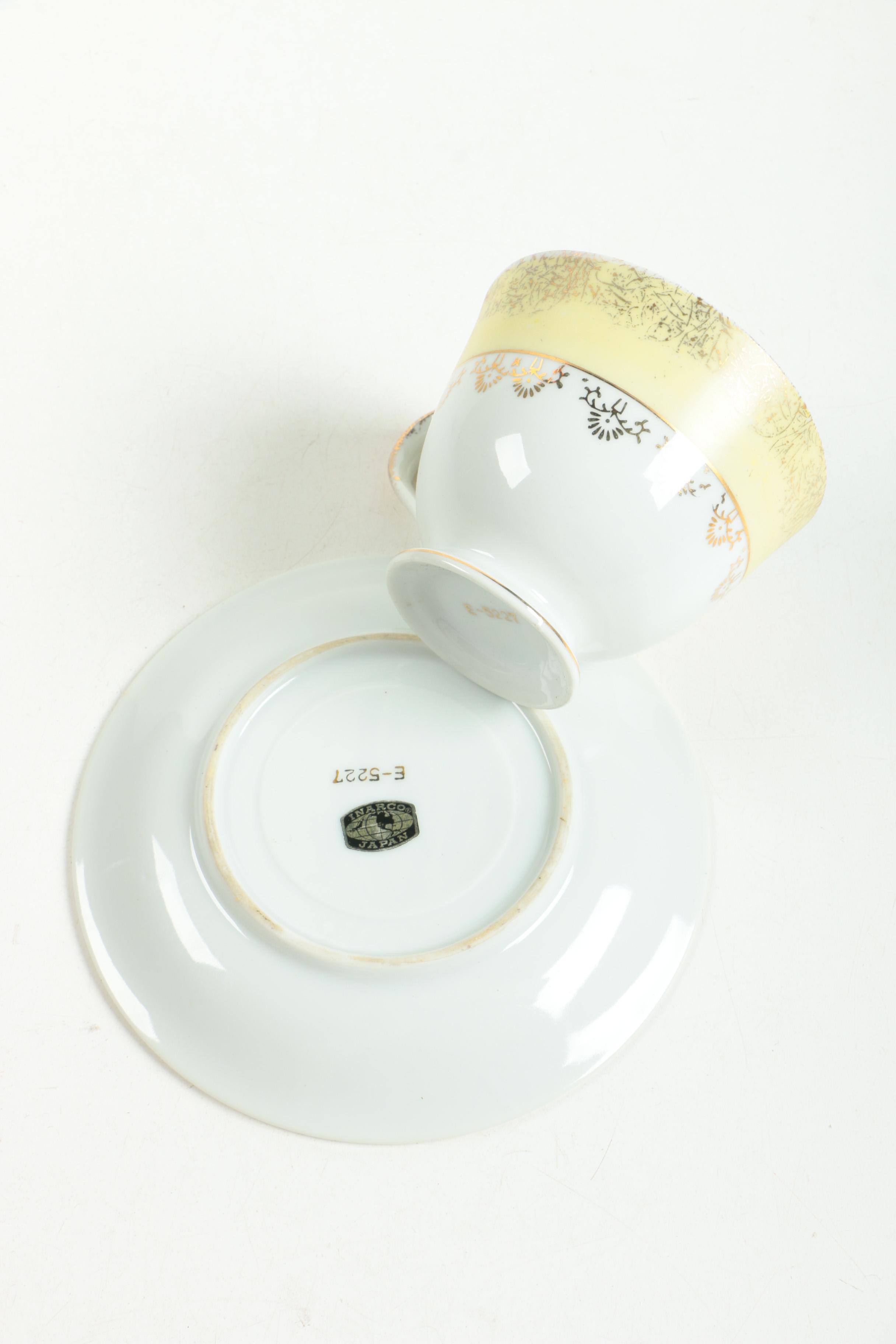 Selection of China Tea Cups and Saucers including Royal Dover