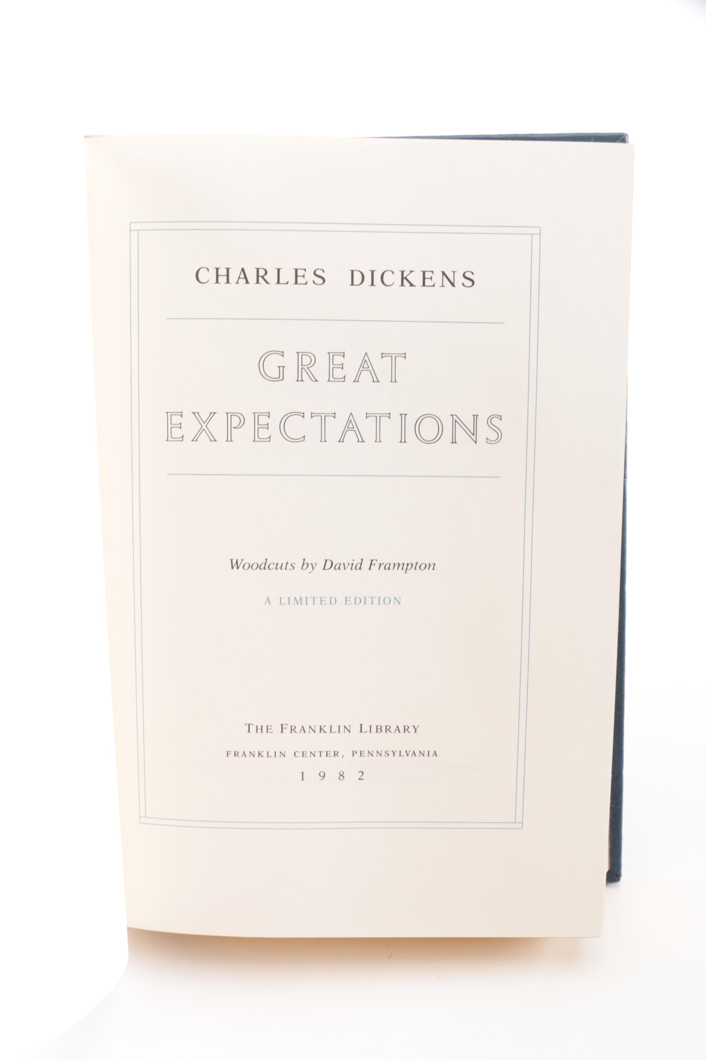 Franklin Library "100 Greatest Books of All Time" Books Including Dickens