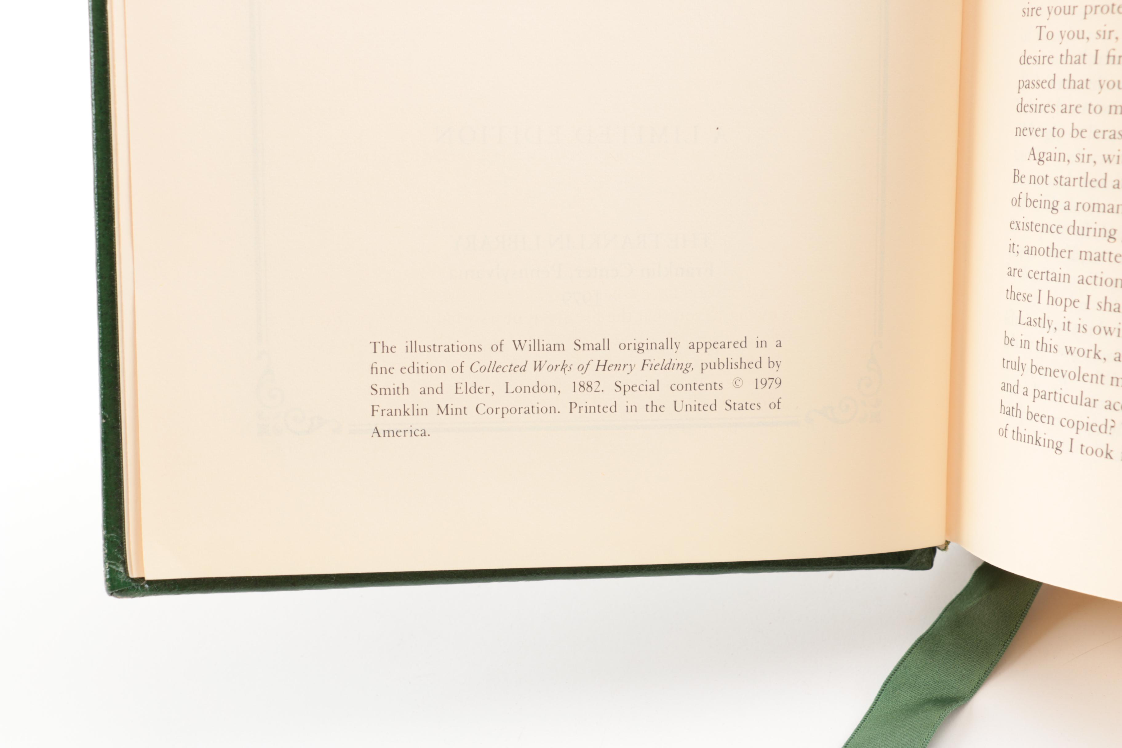 Franklin Library "100 Greatest Books of All Time" Books Including Dickens