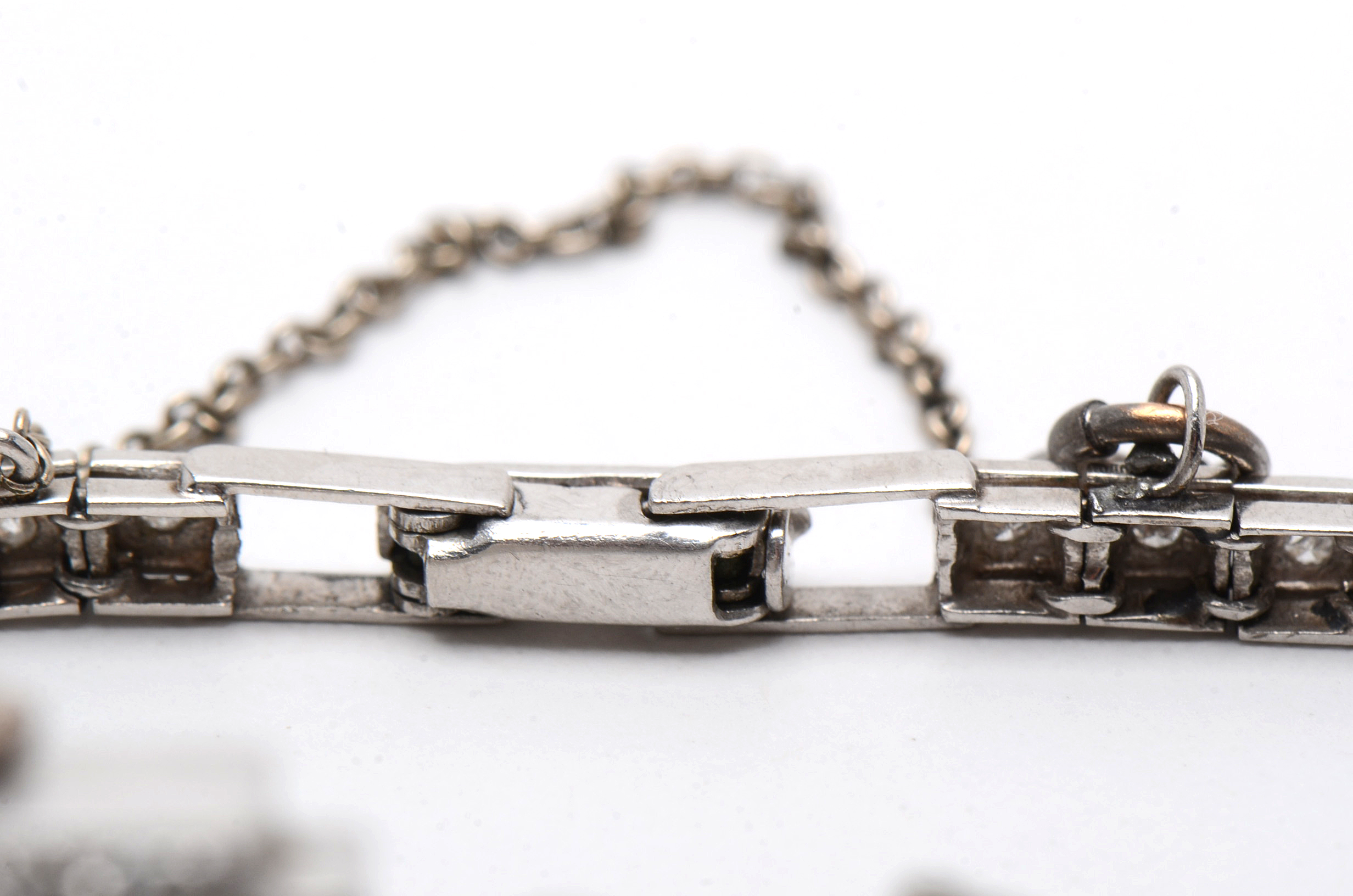 Vintage Hamilton Platinum and 1.21 CTW Diamond Watch