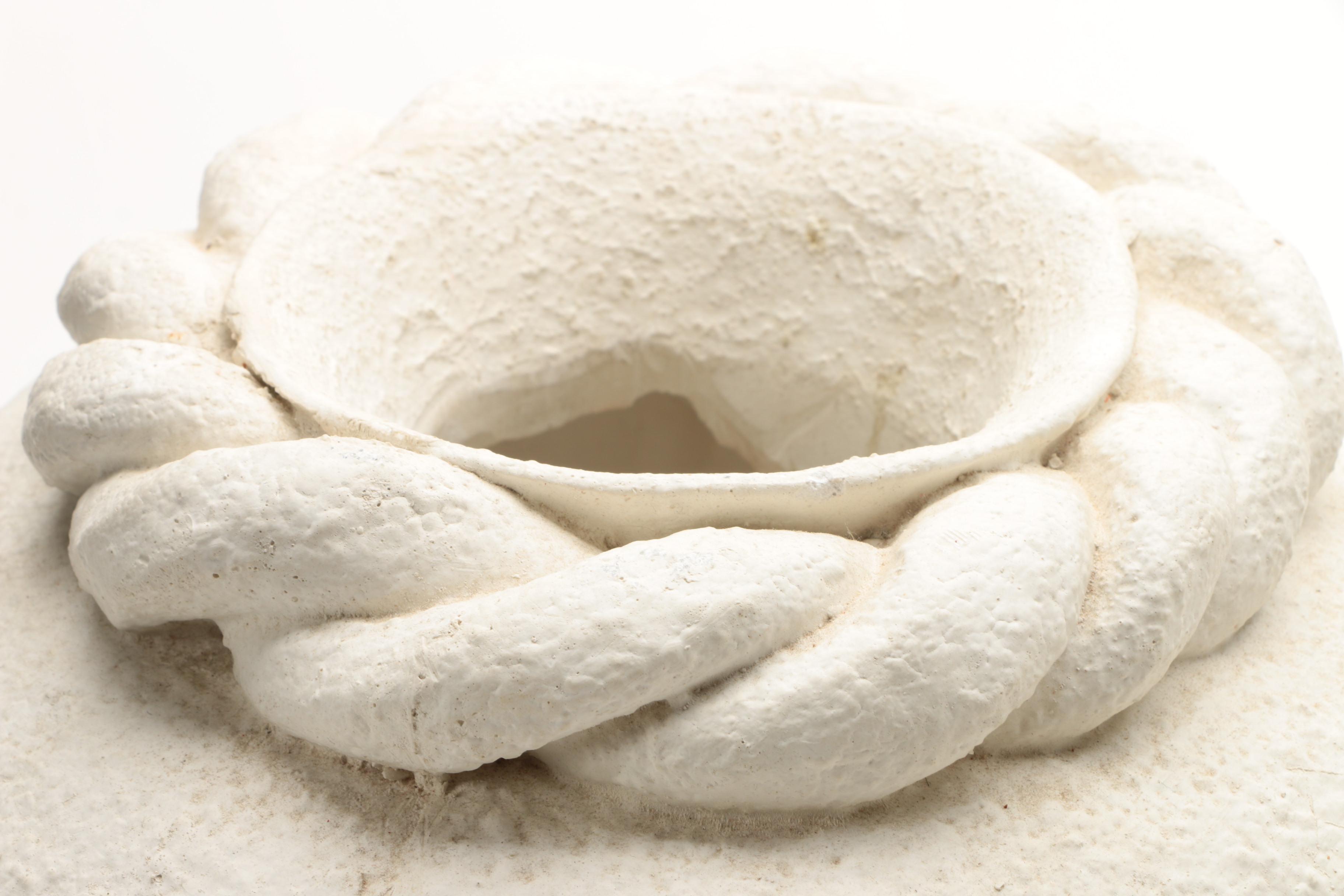 White Ceramic Planters