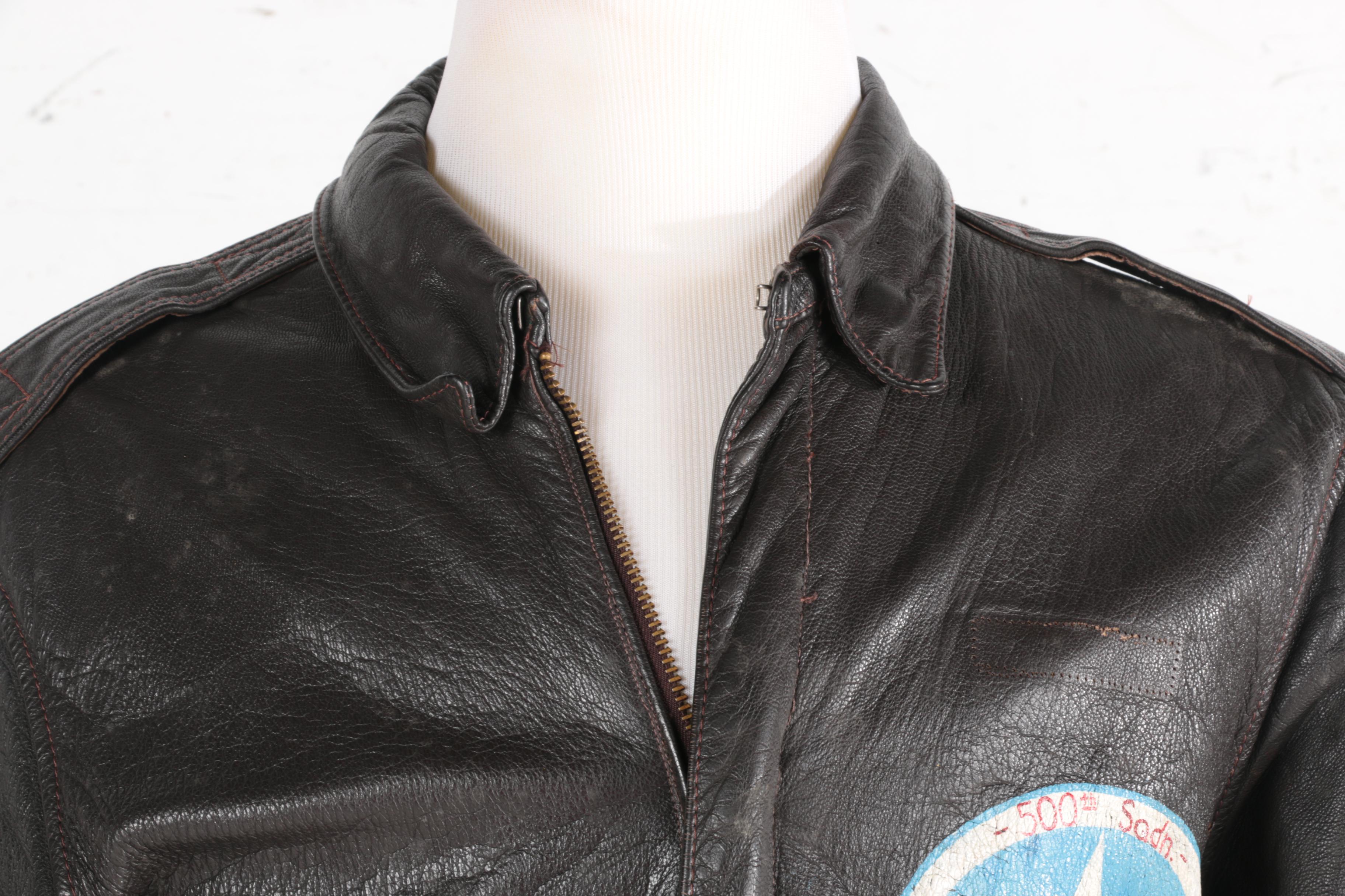 WWII USAF A2 Hand Painted Bomber Jacket