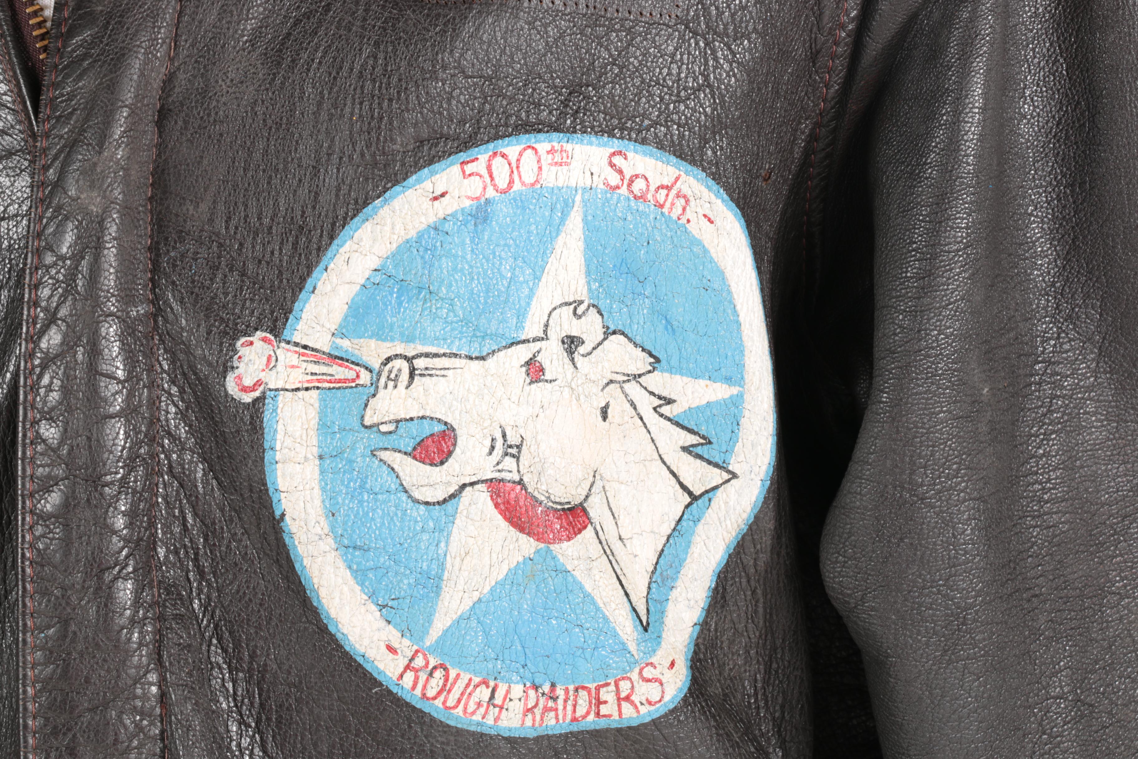 WWII USAF A2 Hand Painted Bomber Jacket