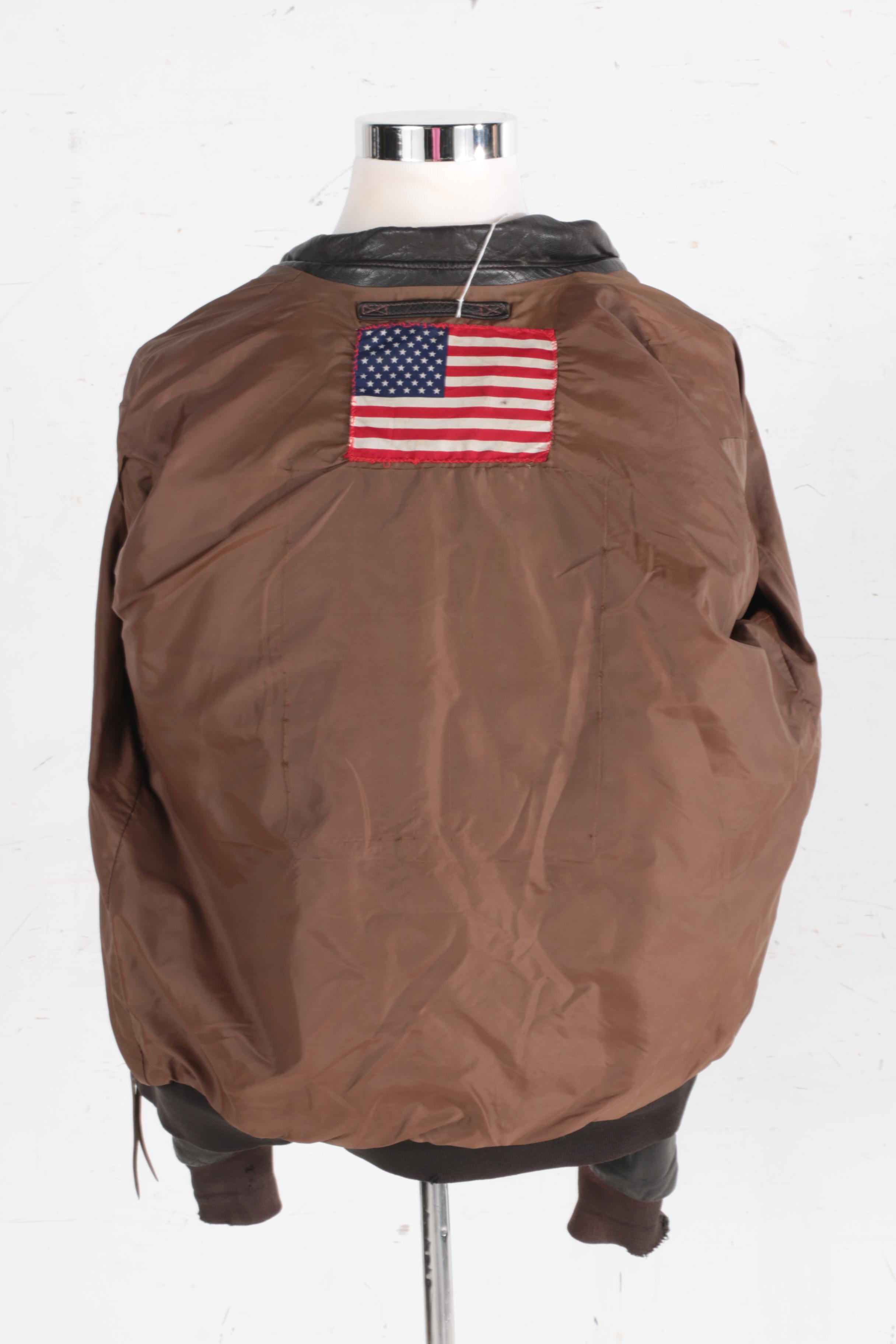 WWII USAF A2 Hand Painted Bomber Jacket