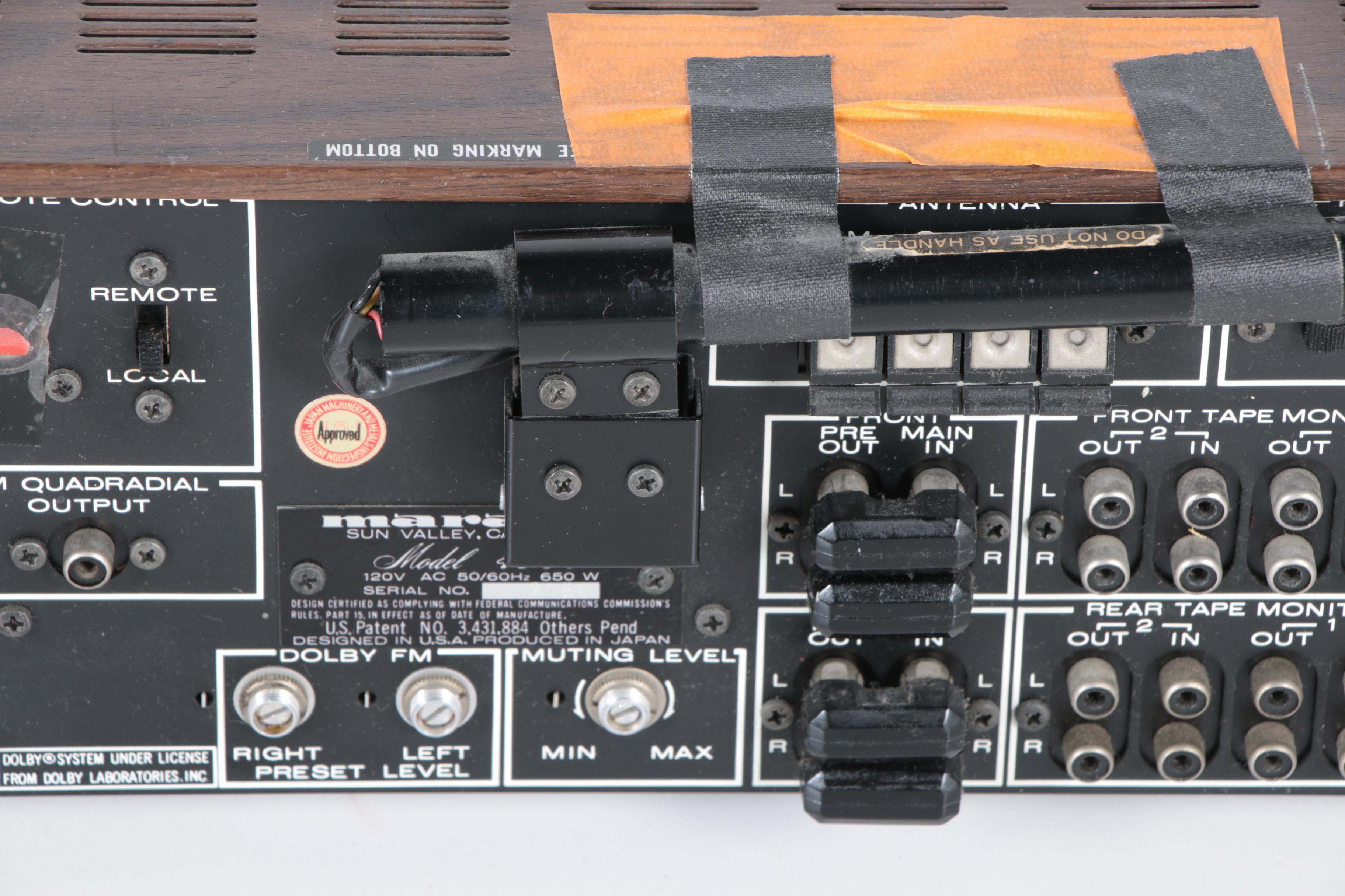 Vintage Marantz Model 4300 Receiver