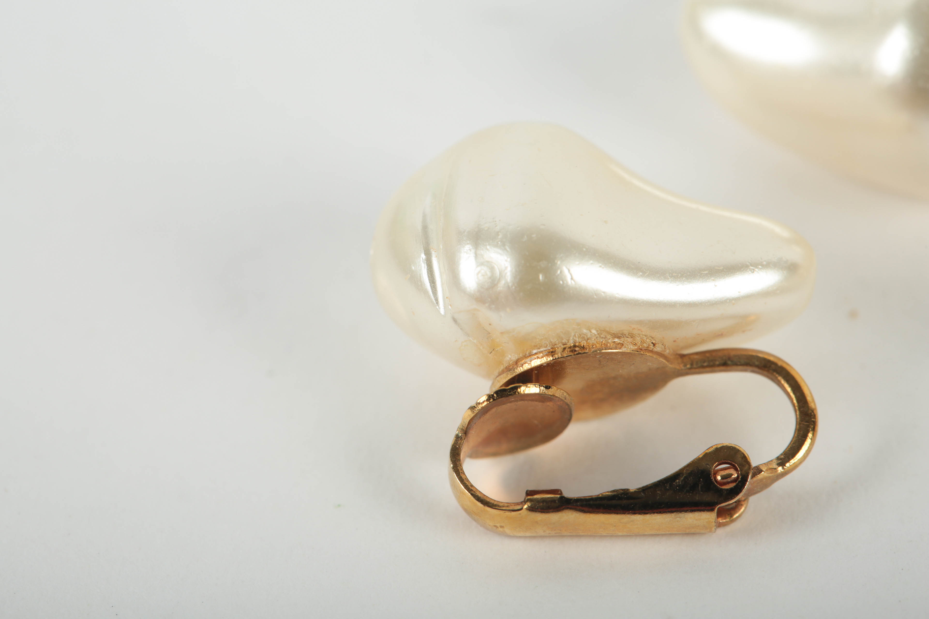 Helga Wagner Faux Pearl Necklace and Earrings