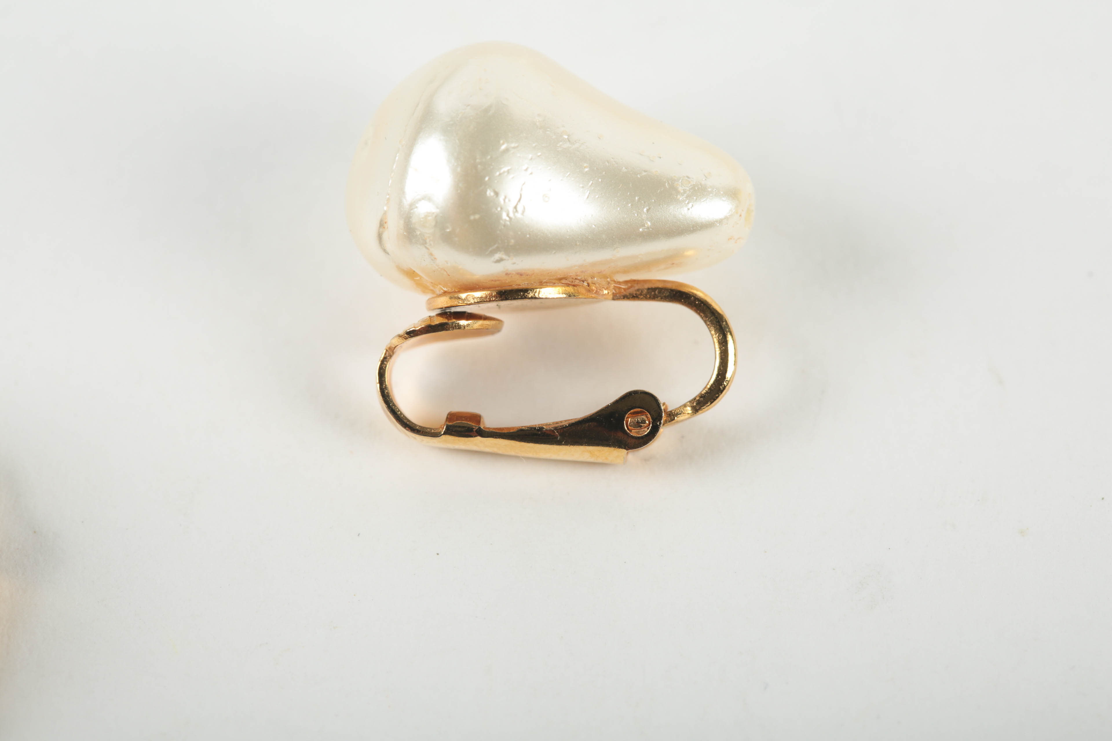 Helga Wagner Faux Pearl Necklace and Earrings