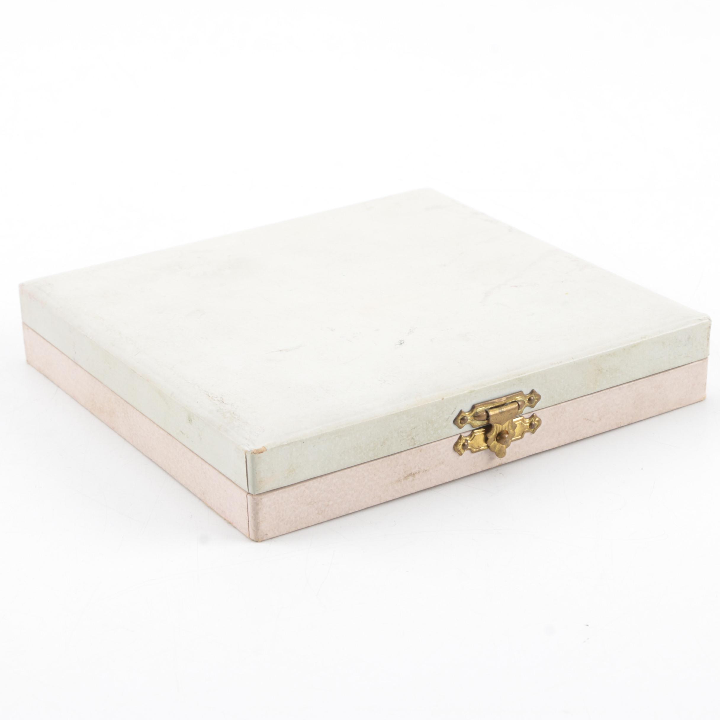 Egon Lauridsen Danish Sterling Silver and Enamel Crown Tip Demitasse Spoons