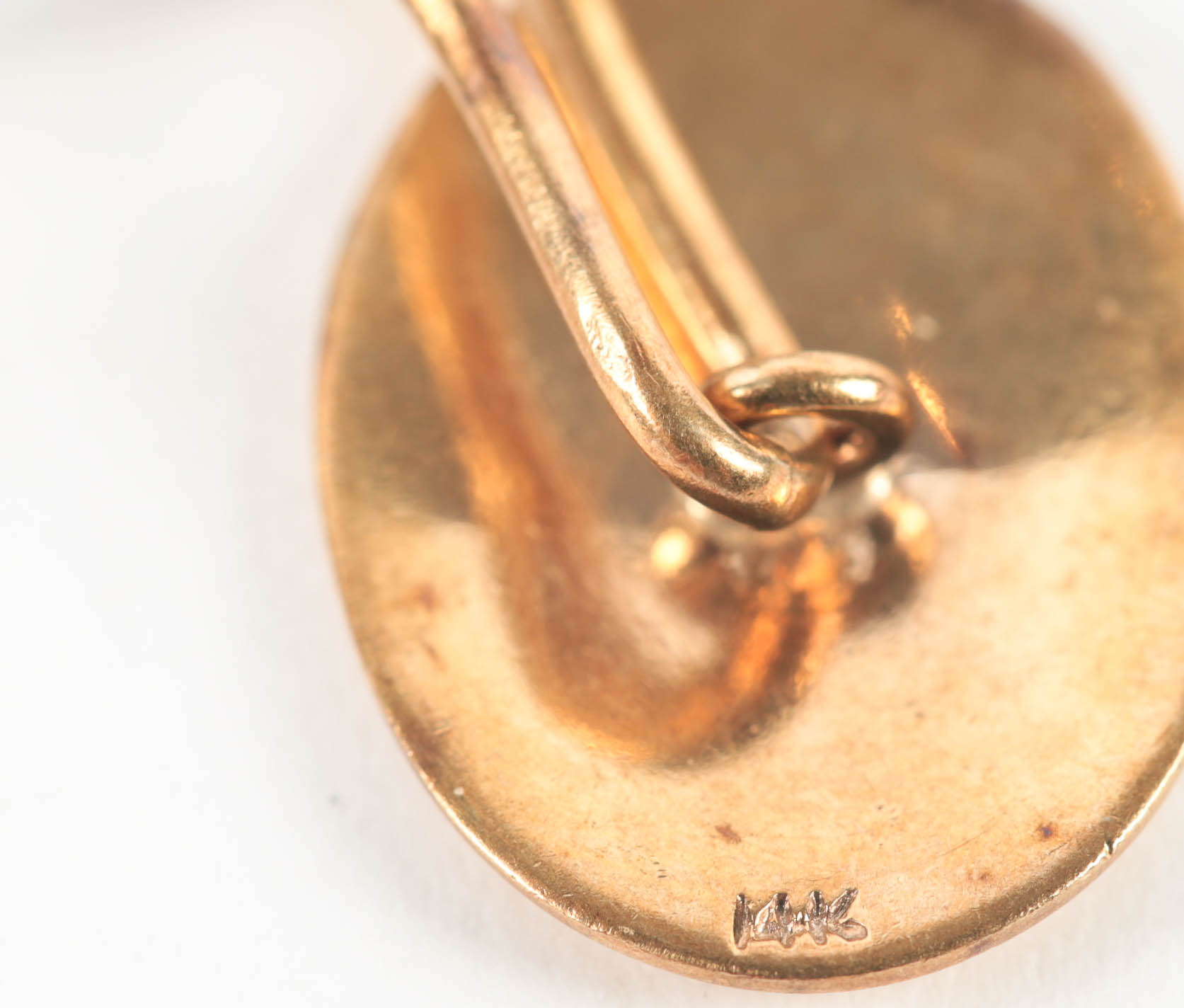 14K Yellow Gold Cuff Links