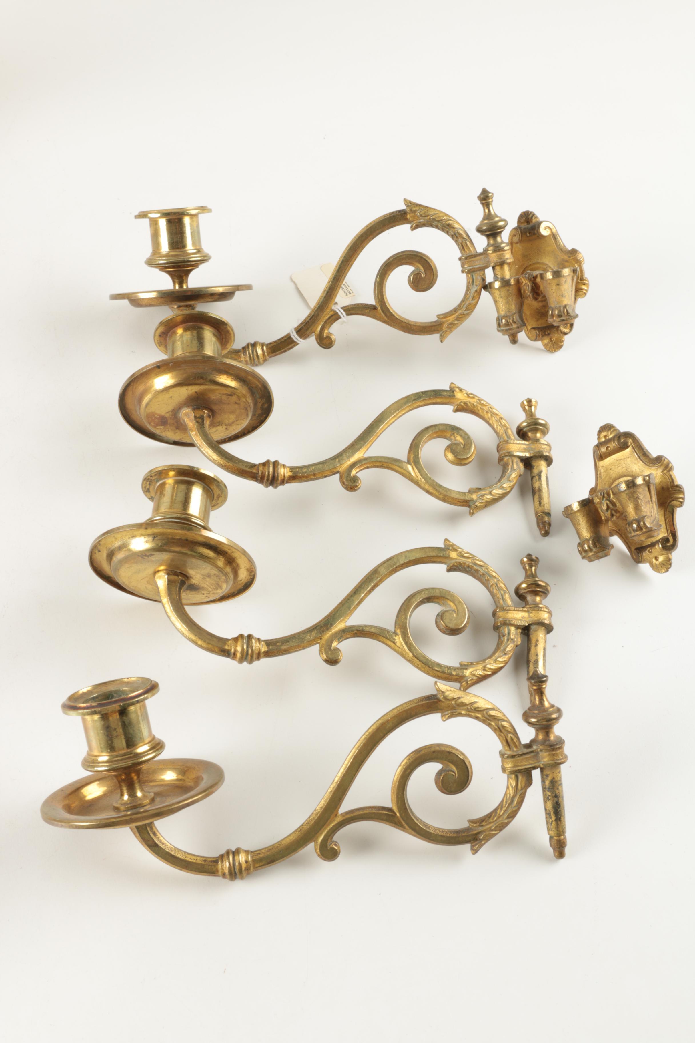 Collection of Brass Decor Items