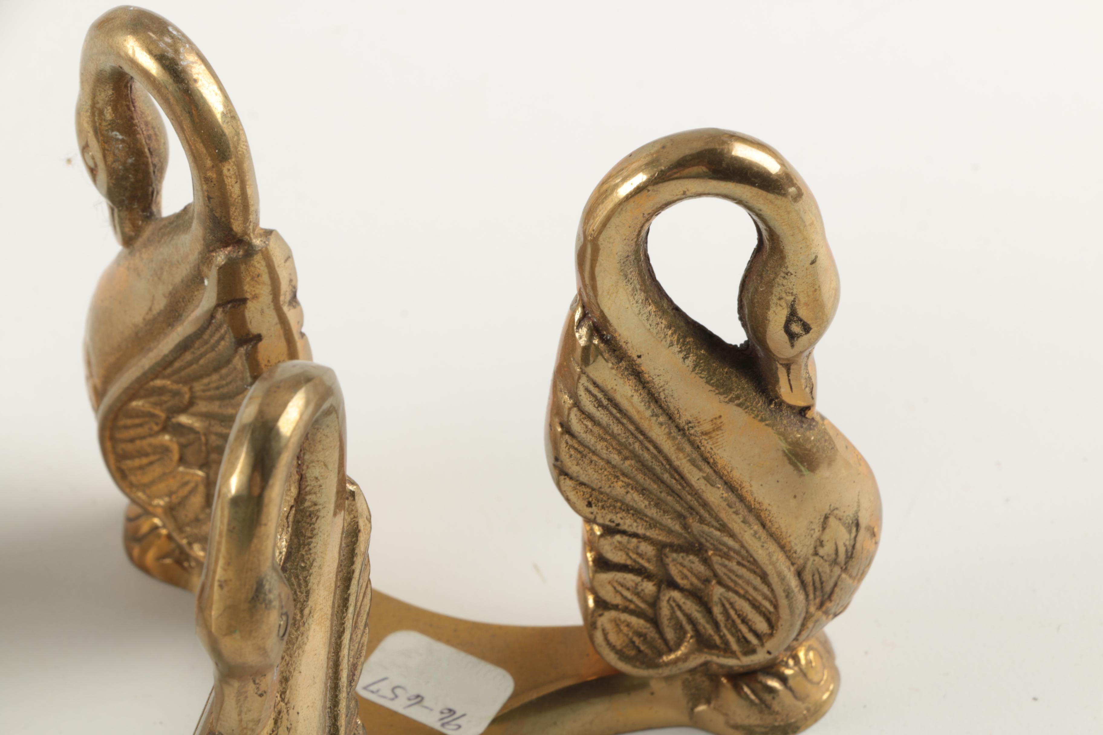 Collection of Brass Decor Items