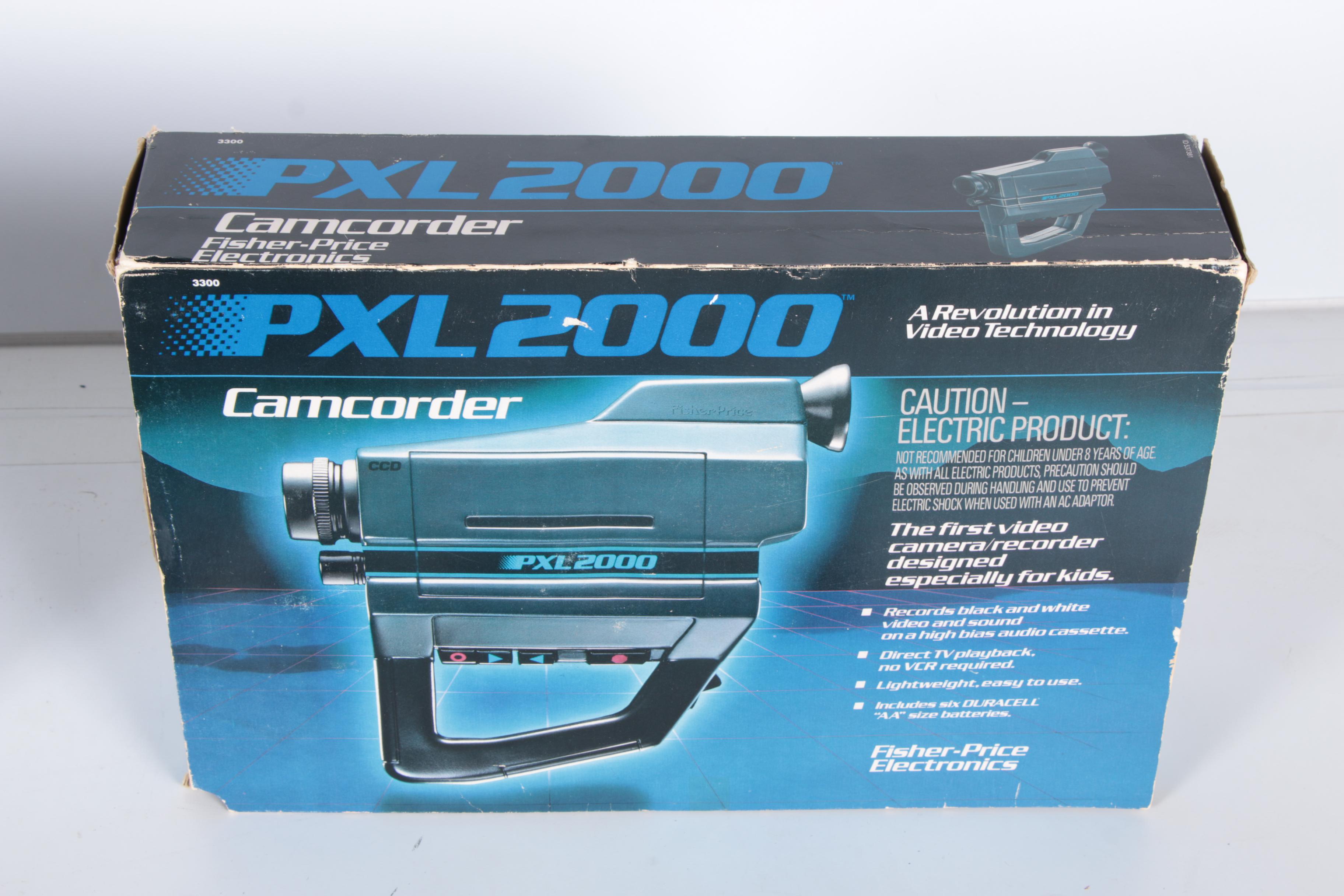PXL 2000 Camcorders, Bag and Cassettes