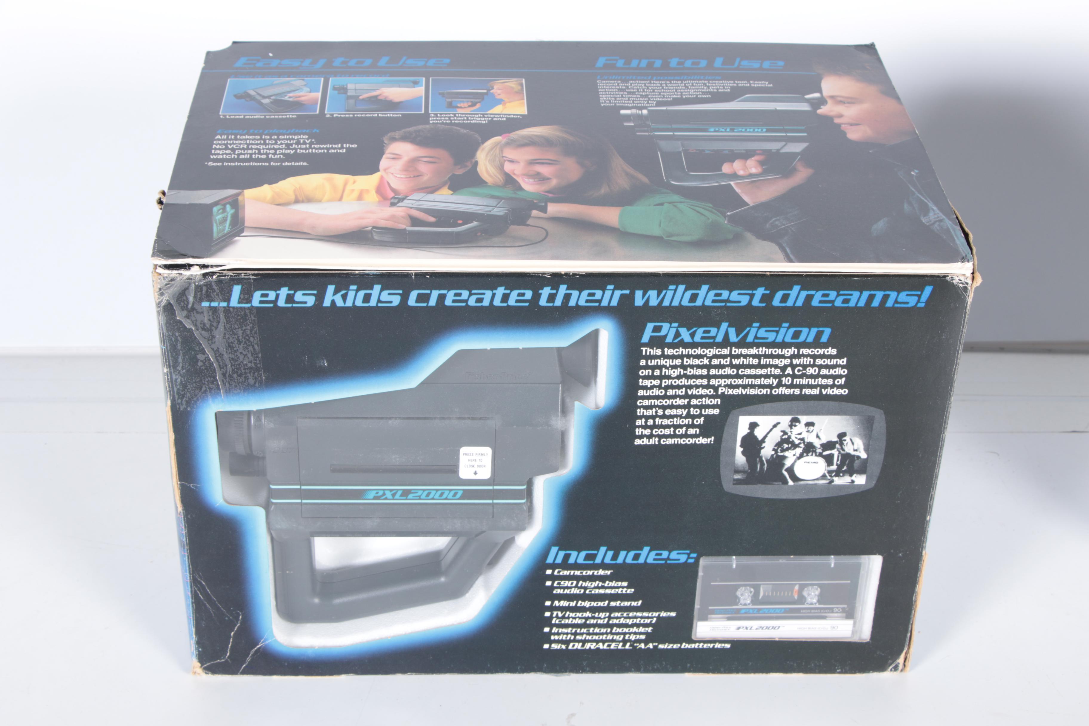 PXL 2000 Camcorders, Bag and Cassettes