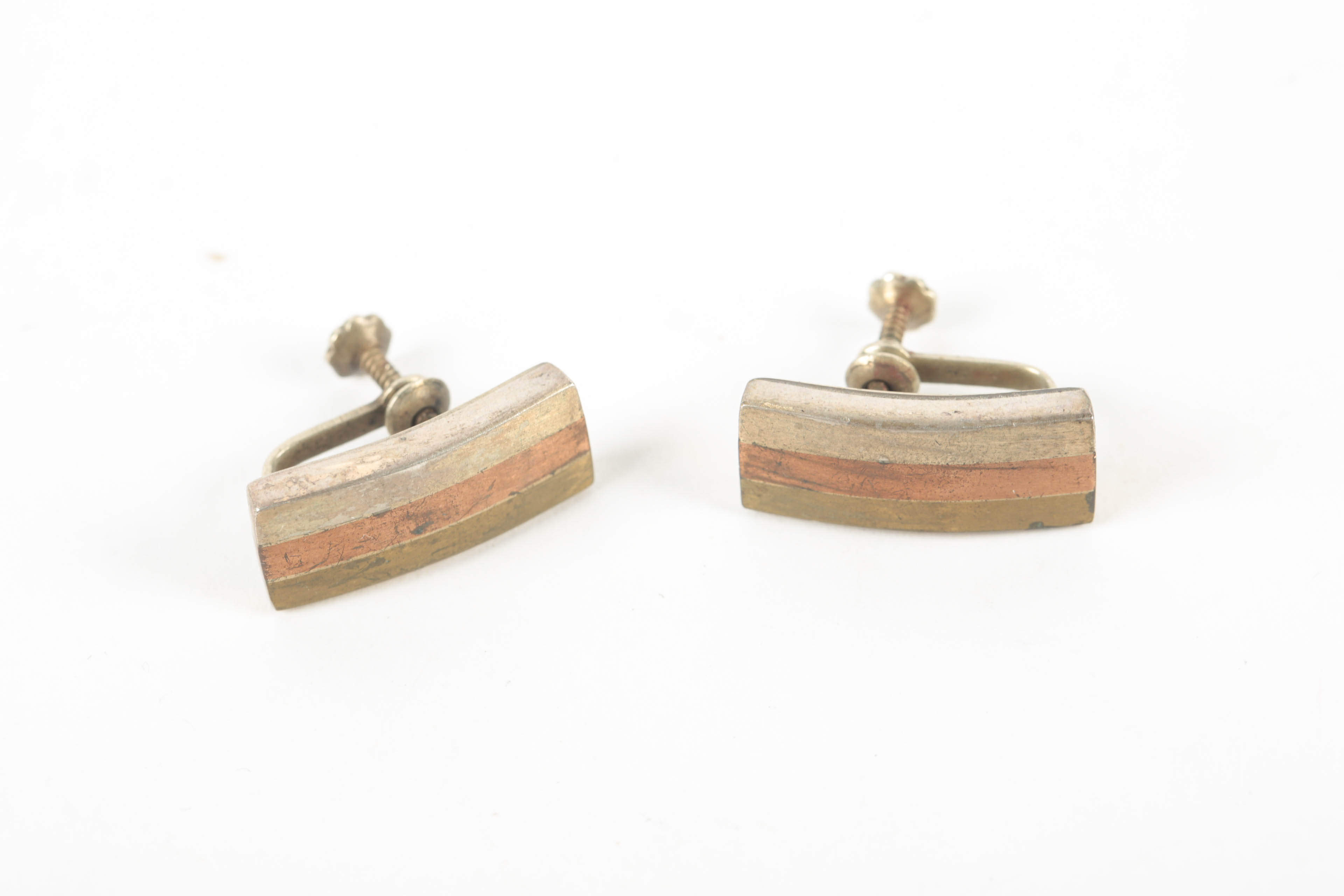 Mexican Sterling Silver Jewelry Full Parure With Married Bracelet