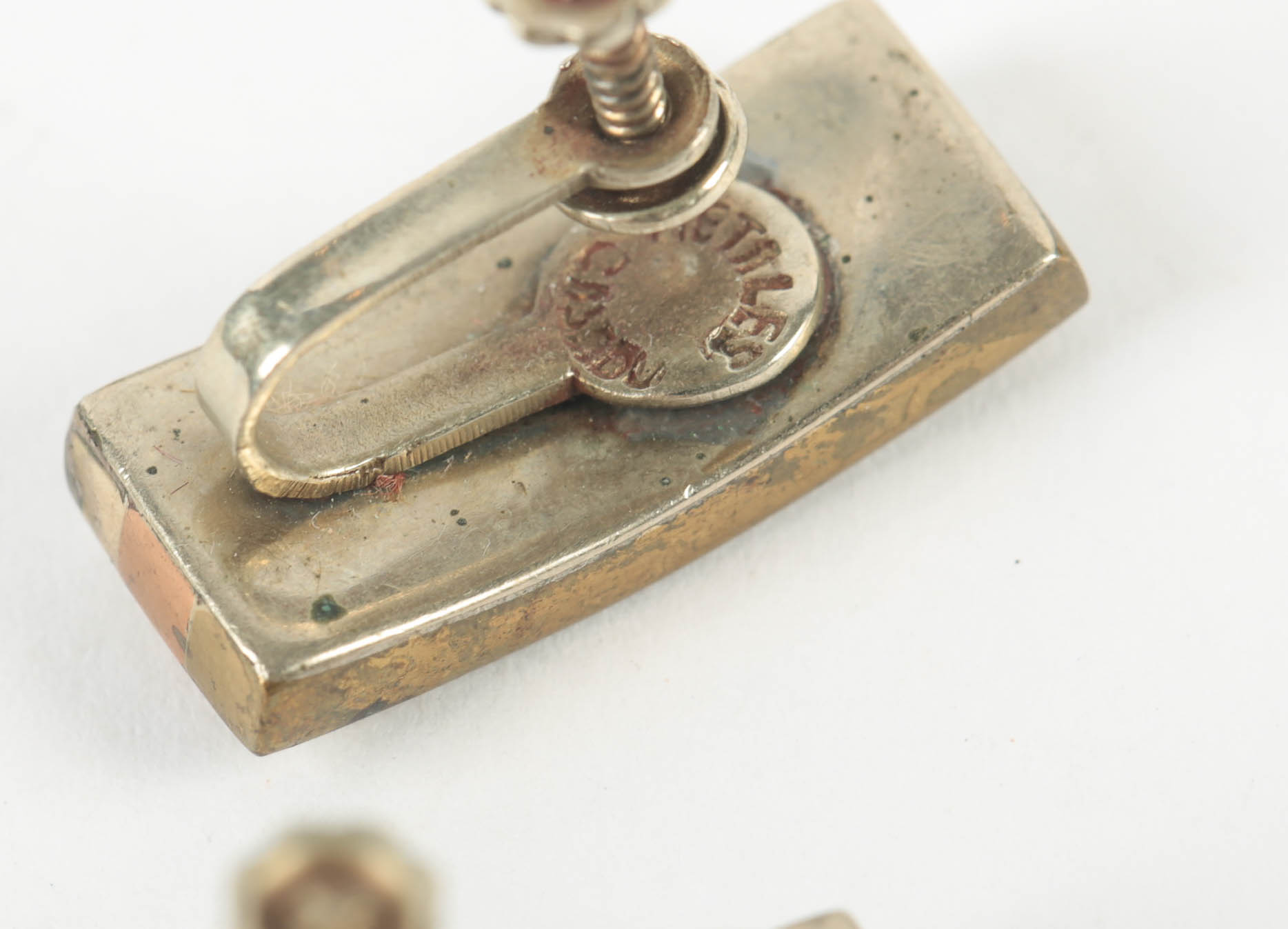 Mexican Sterling Silver Jewelry Full Parure With Married Bracelet