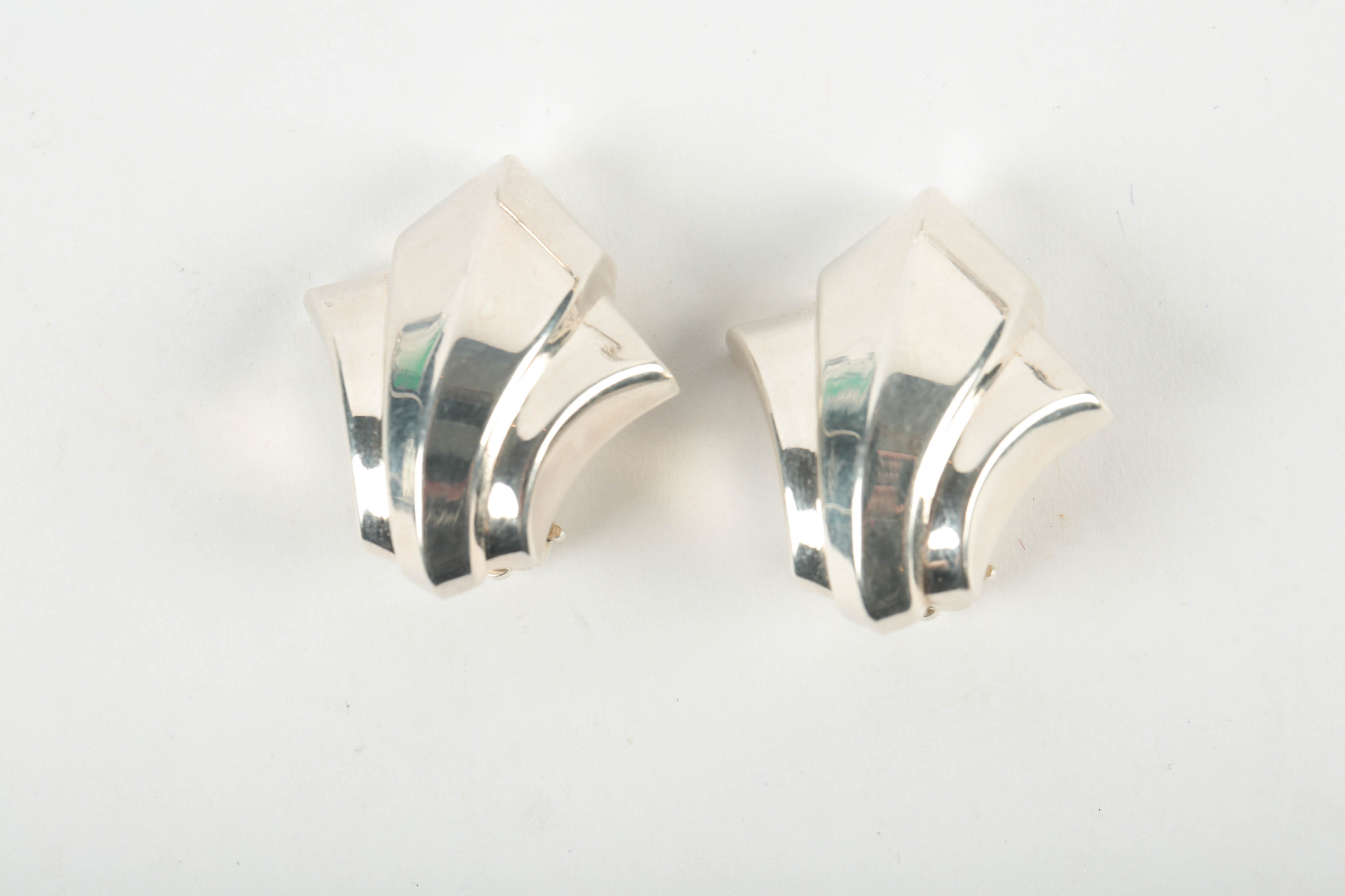 Sterling Silver Earring Collection Featuring Georg Jensen