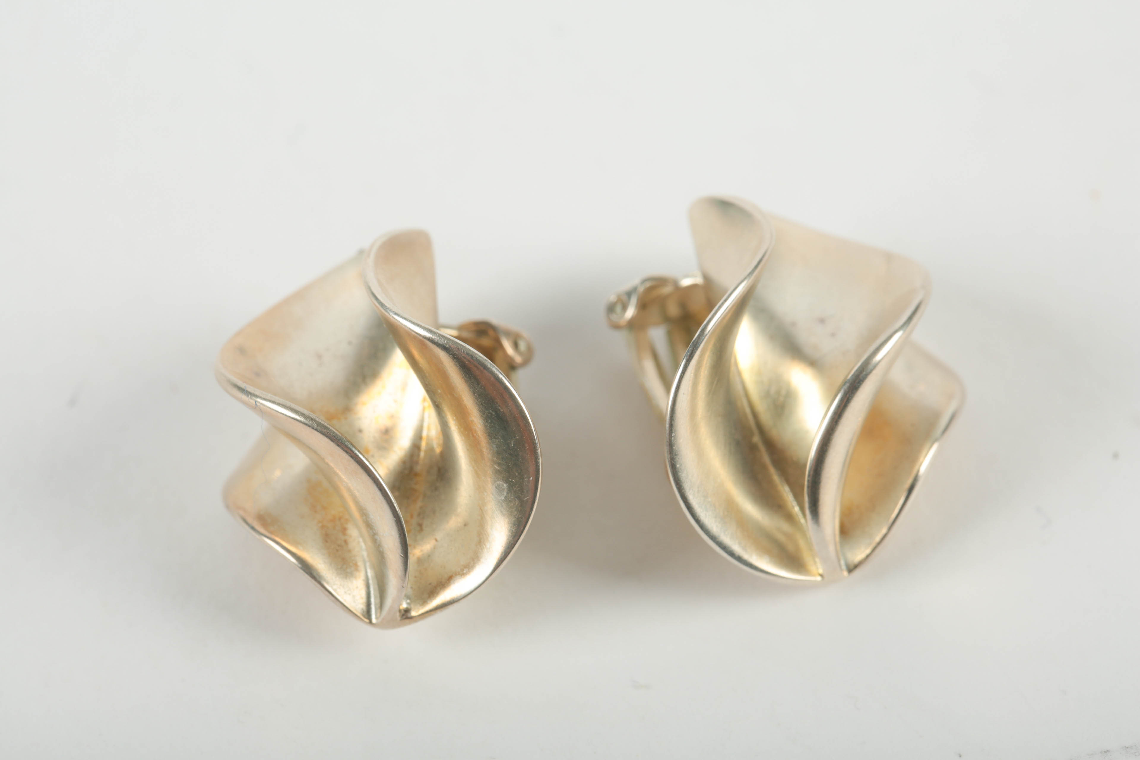 Sterling Silver Earring Collection Featuring Georg Jensen