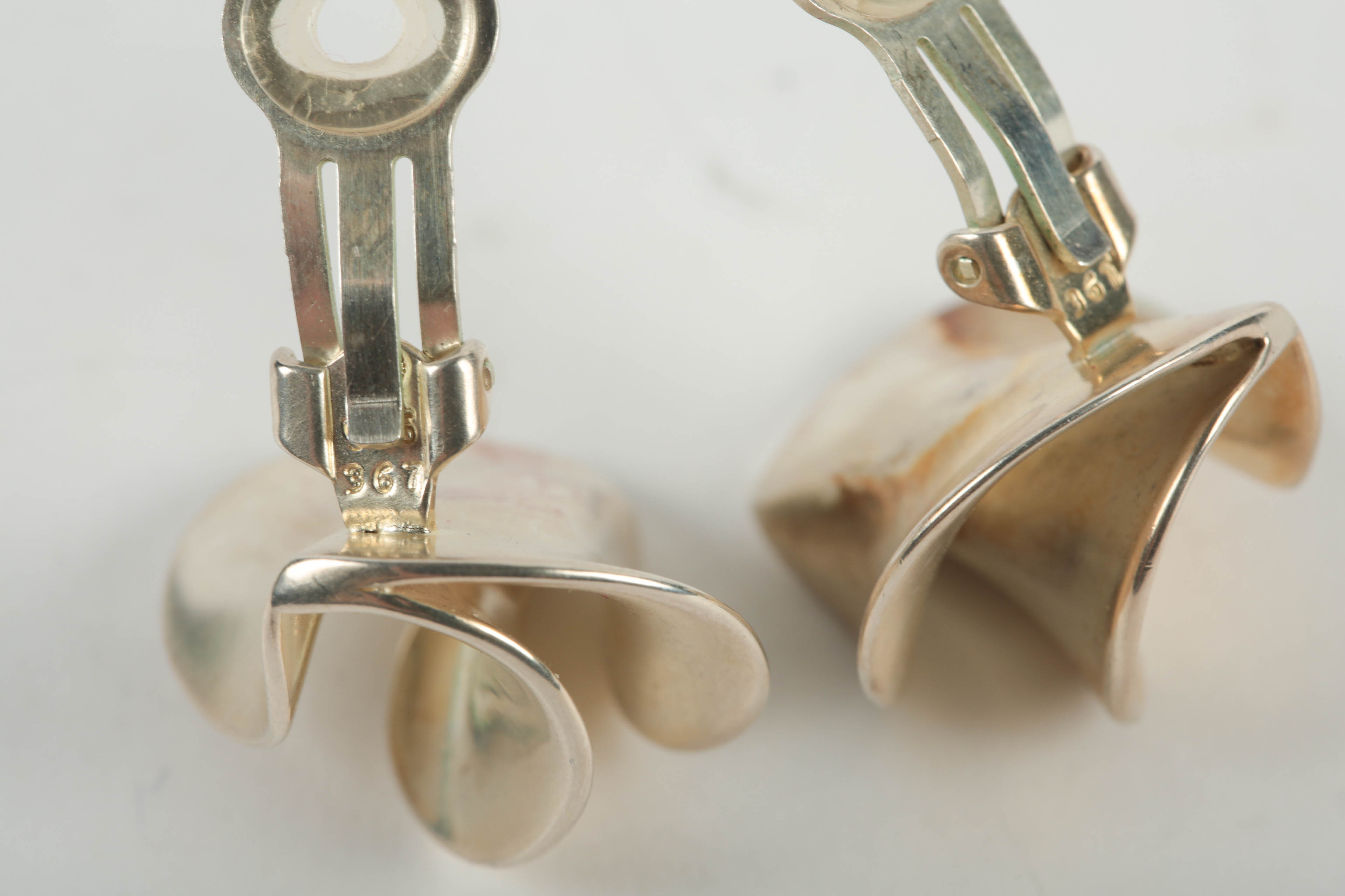 Sterling Silver Earring Collection Featuring Georg Jensen