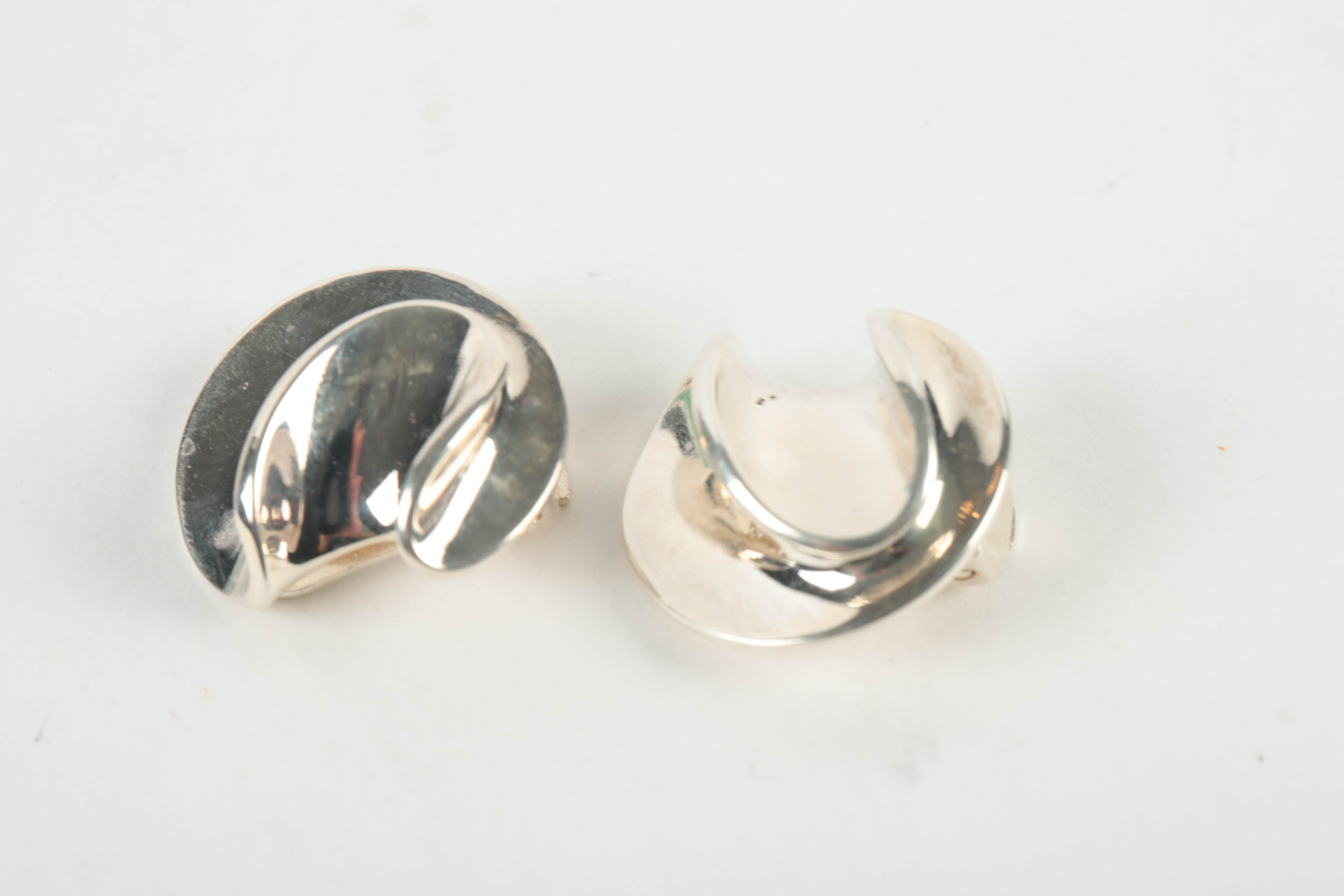 Sterling Silver Earring Collection Featuring Georg Jensen