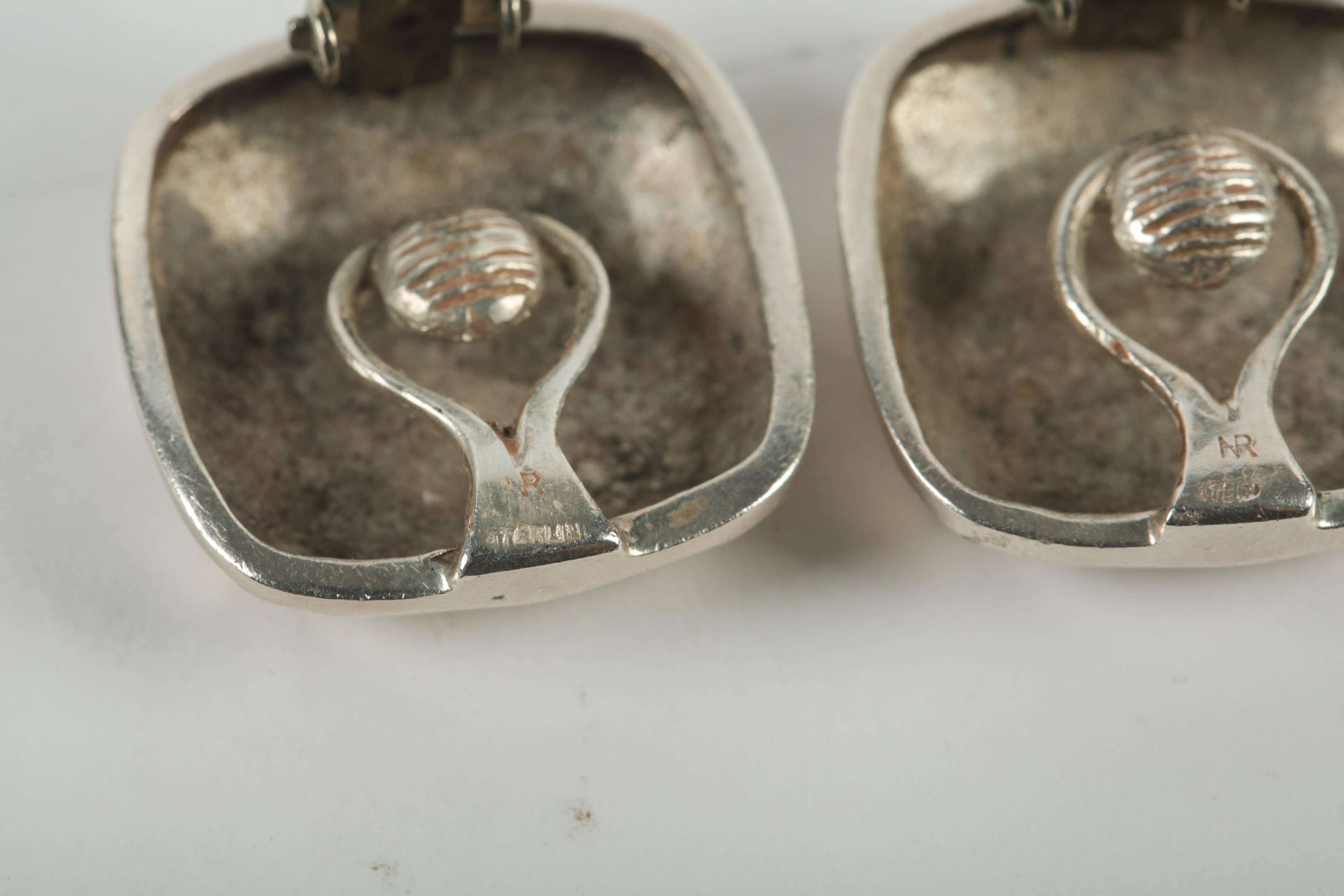 Sterling Silver Earring Collection Featuring Georg Jensen