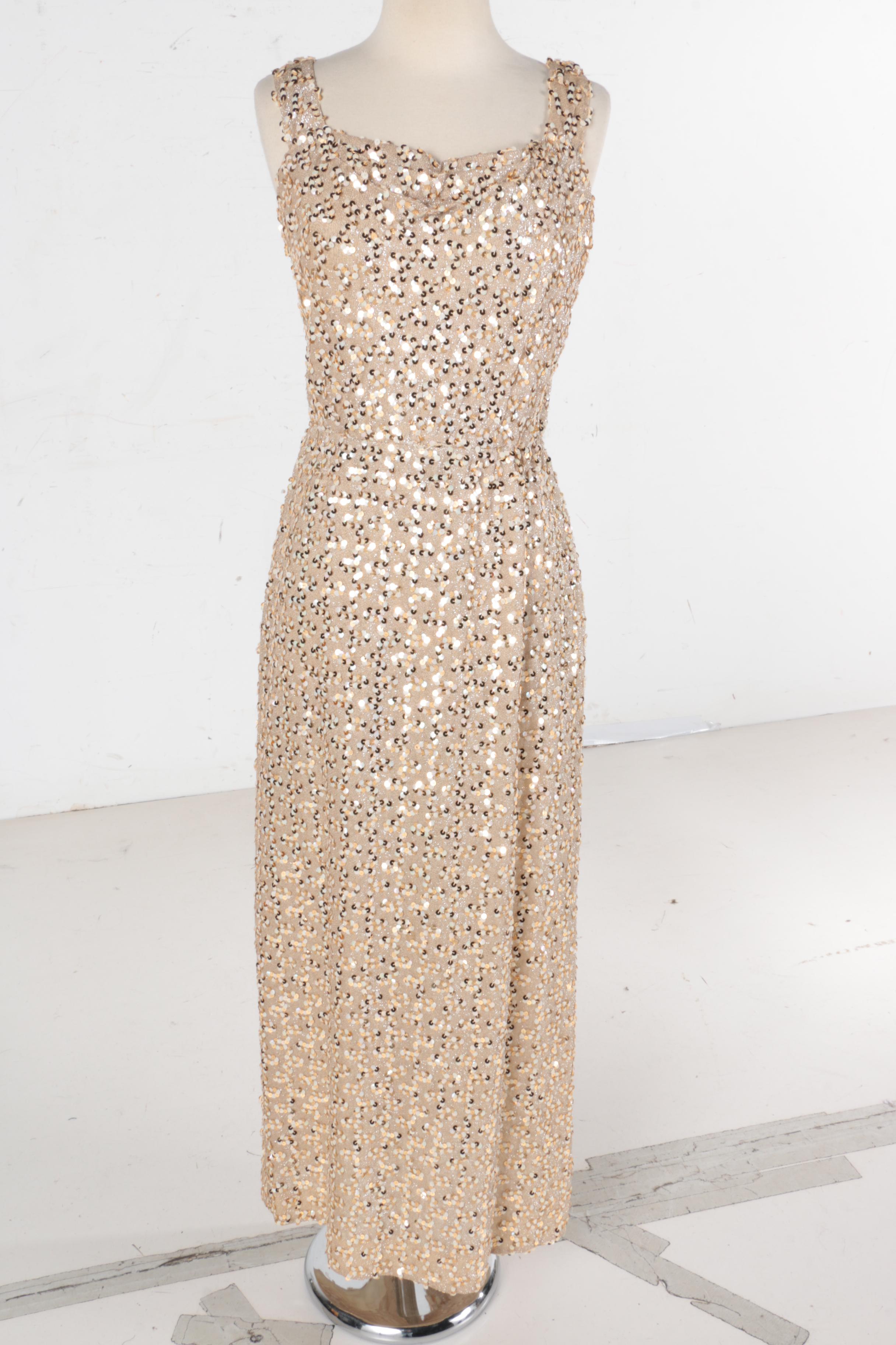 Vintage Evening Dresses Including Malcolm Starr