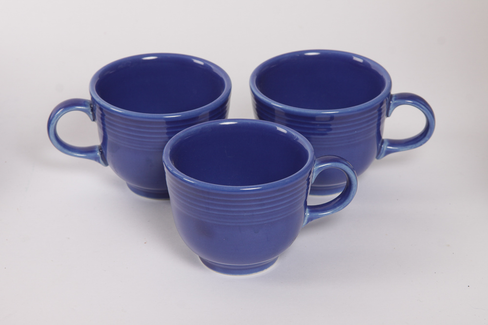 Homer Laughlin "Fiesta" Blue Tableware