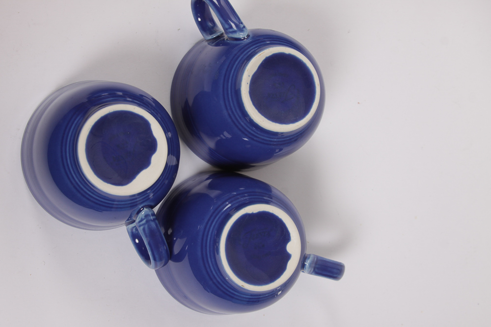 Homer Laughlin "Fiesta" Blue Tableware