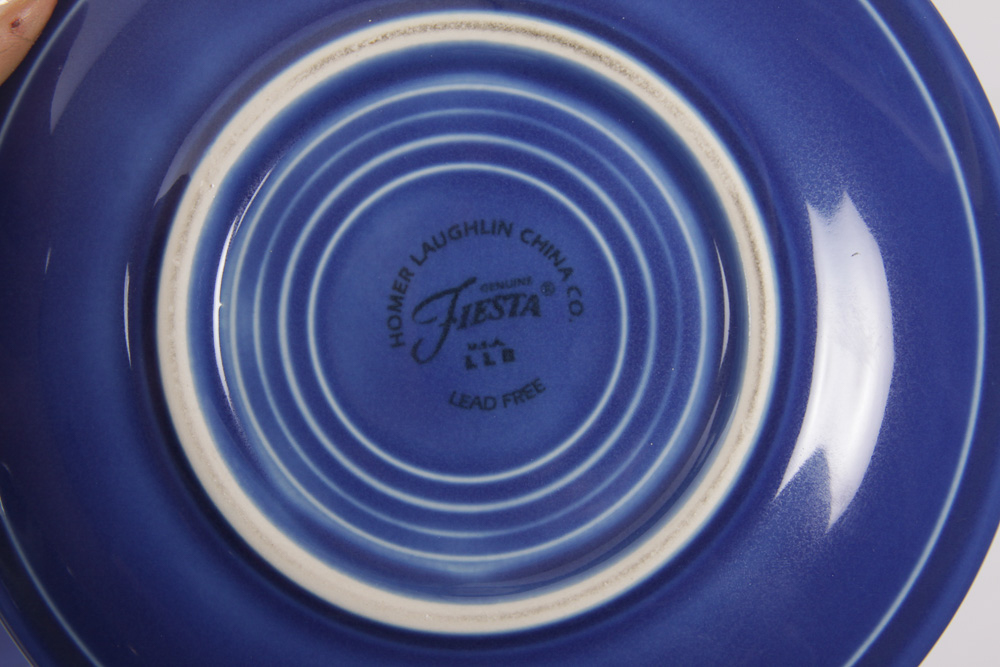 Homer Laughlin "Fiesta" Blue Tableware