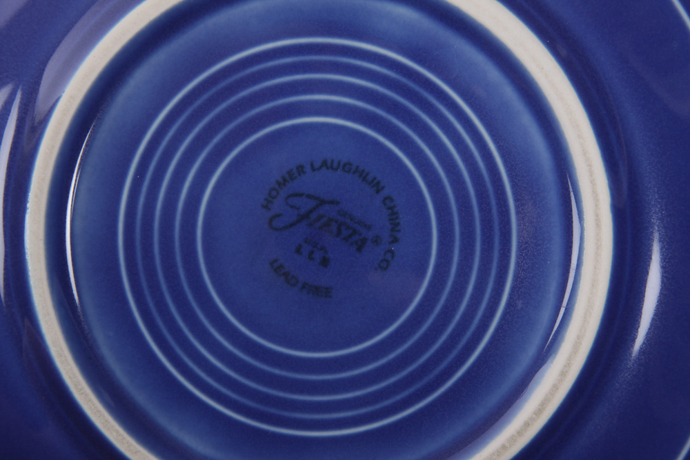 Homer Laughlin "Fiesta" Blue Tableware