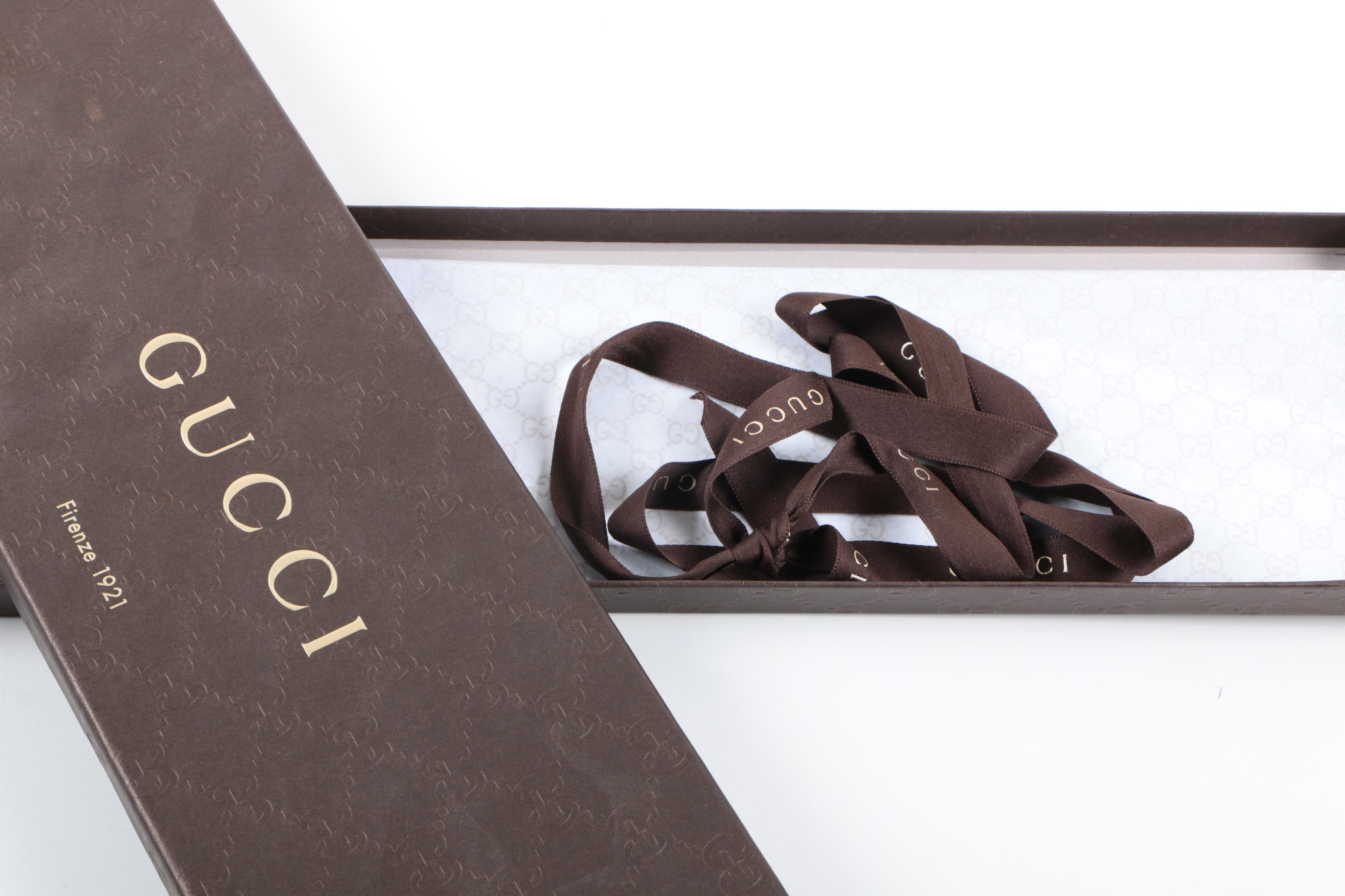 Designer Bags and Boxes Including Prada and Gucci