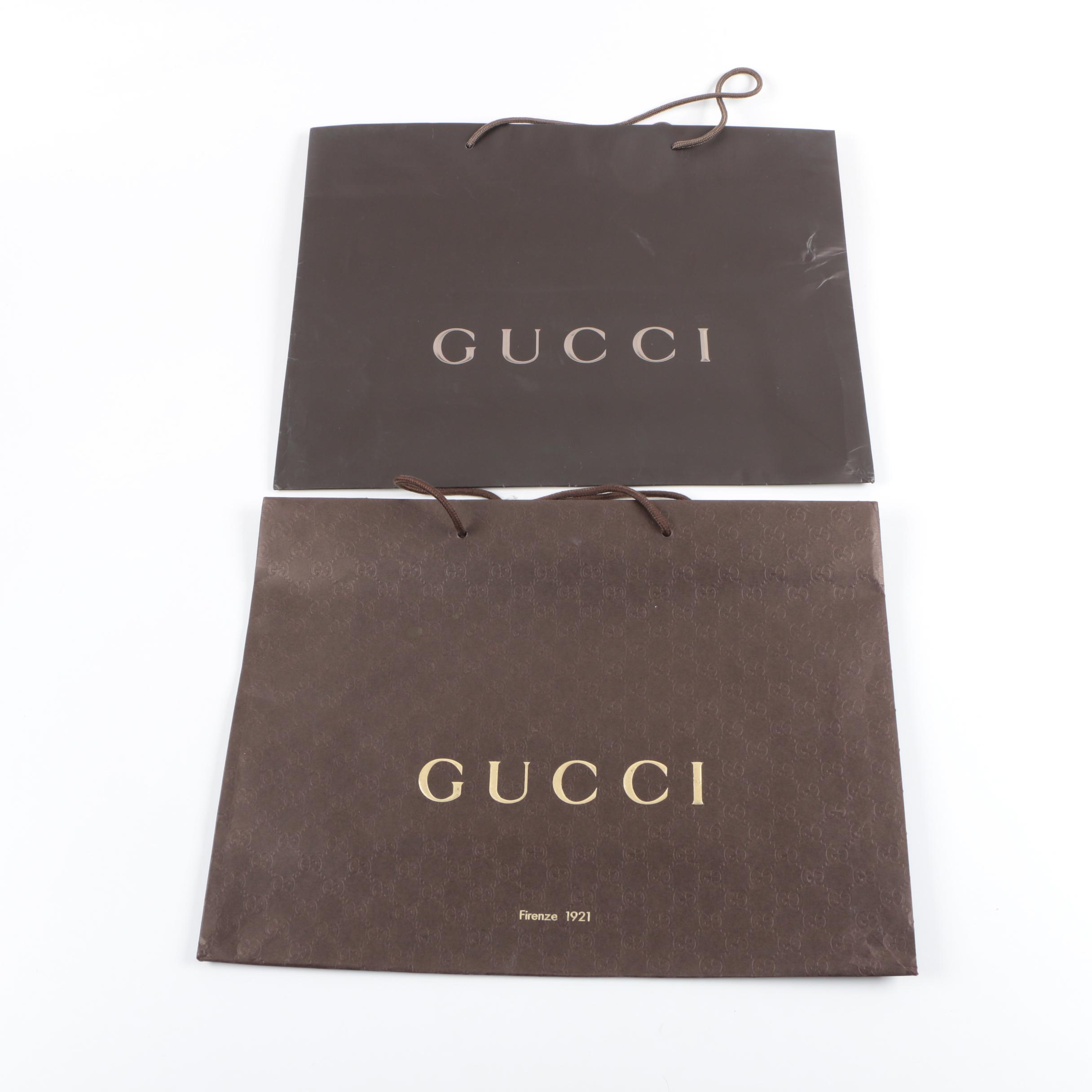 Designer Bags and Boxes Including Prada and Gucci